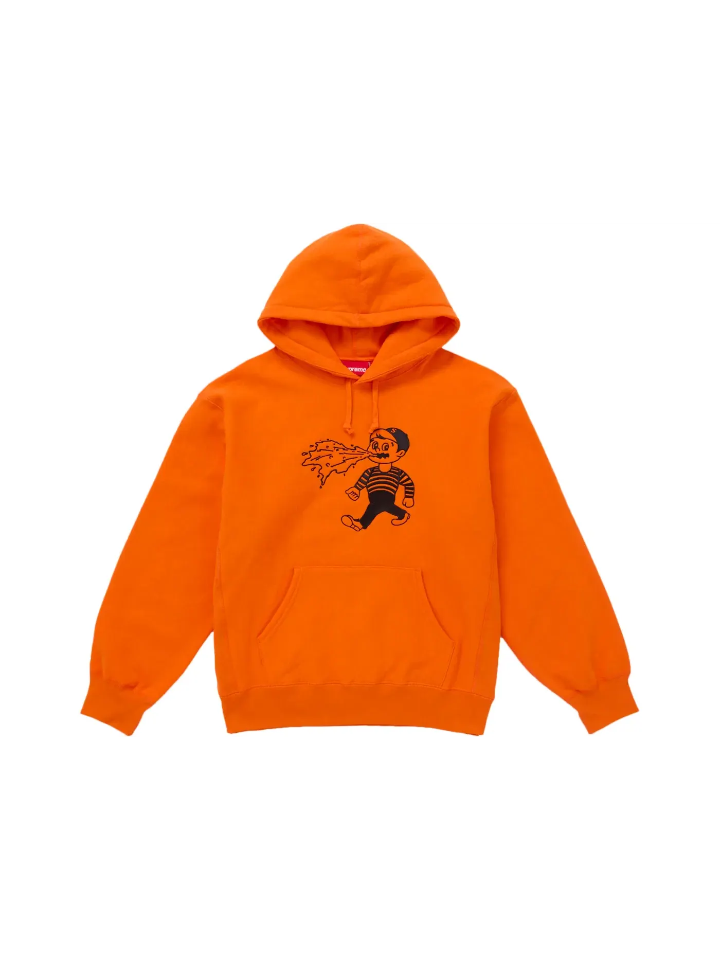 Мужская худи с капюшоном Supreme — изображение 1 из 2, оранжевый