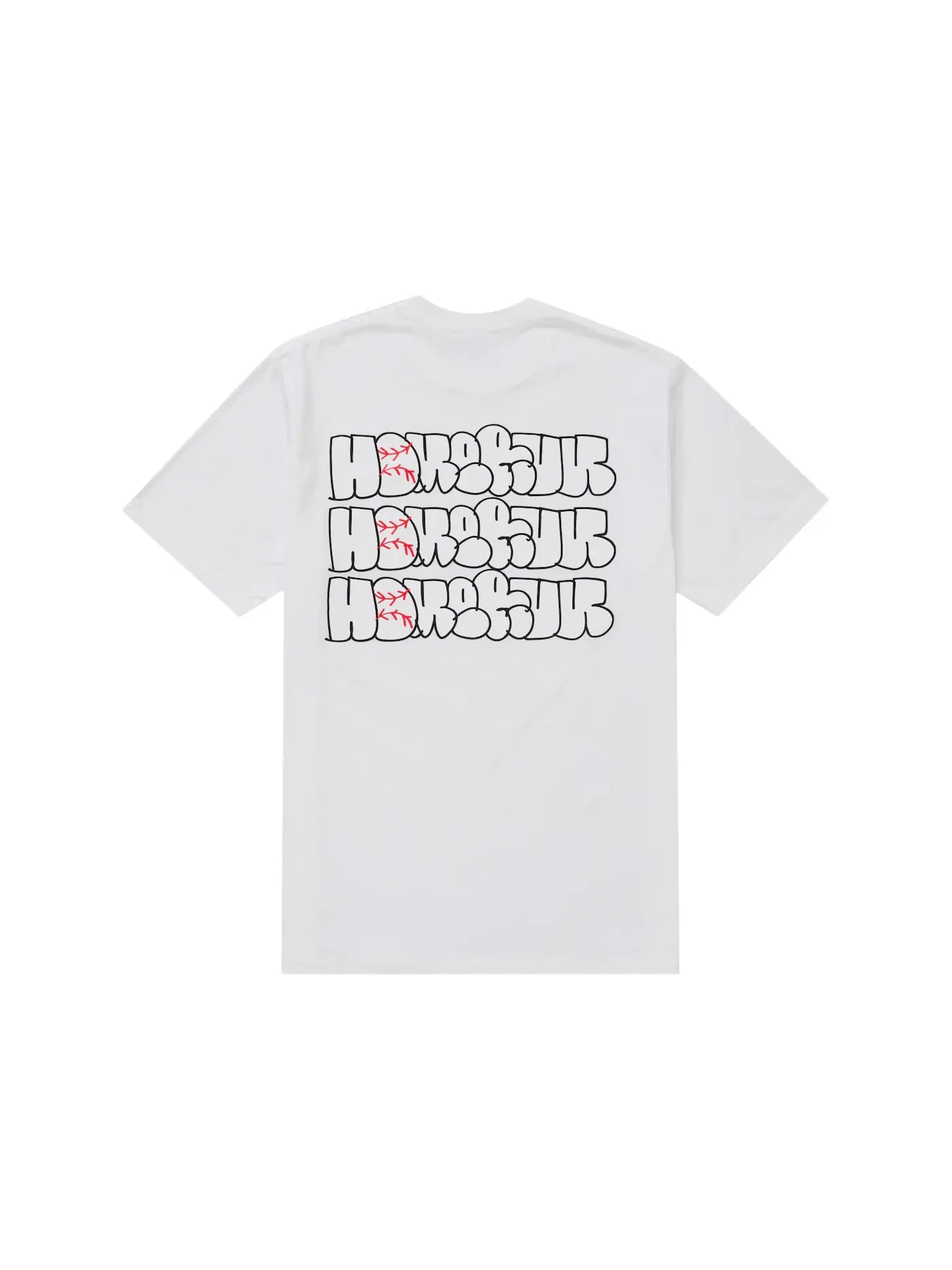 Мужская футболка с принтом Homerun Tee Supreme — изображение 2 из 2, белый