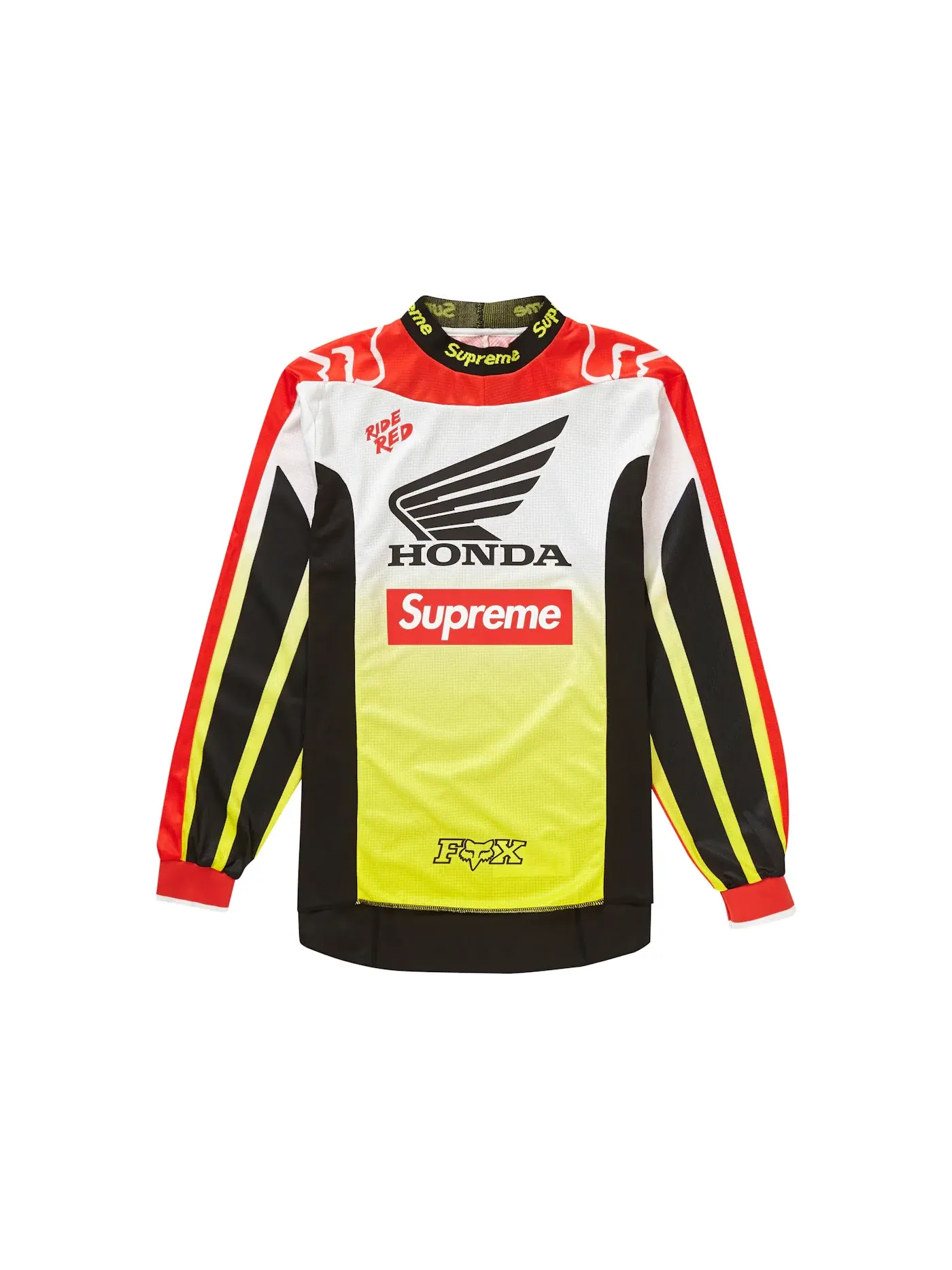 Мужская джерси с принтом Moto Jersey Top Supreme — изображение 1 из 2, красный