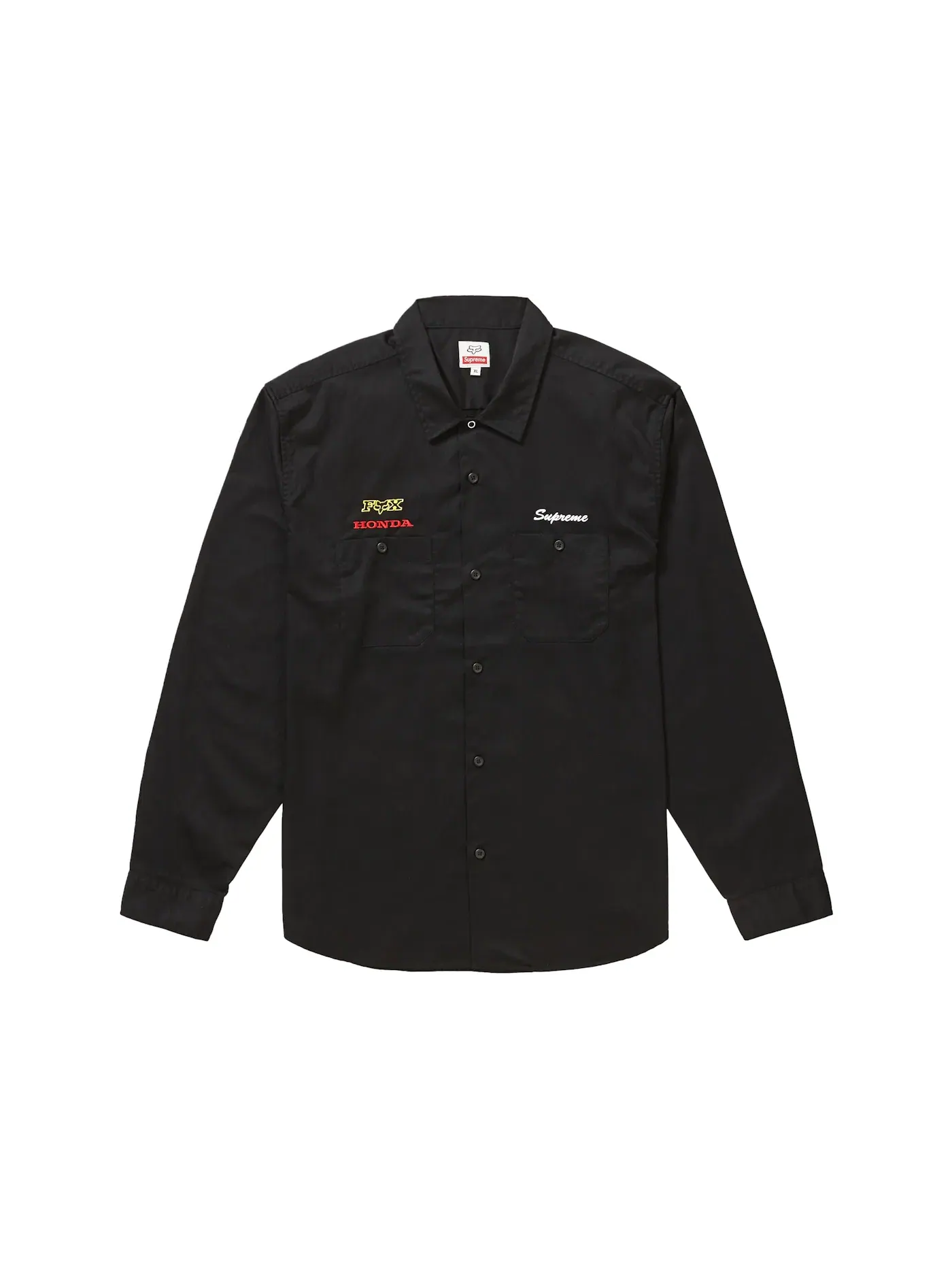 Мужская рубашка с длинным рукавом Work Shirt Supreme — изображение 1 из 2, черный