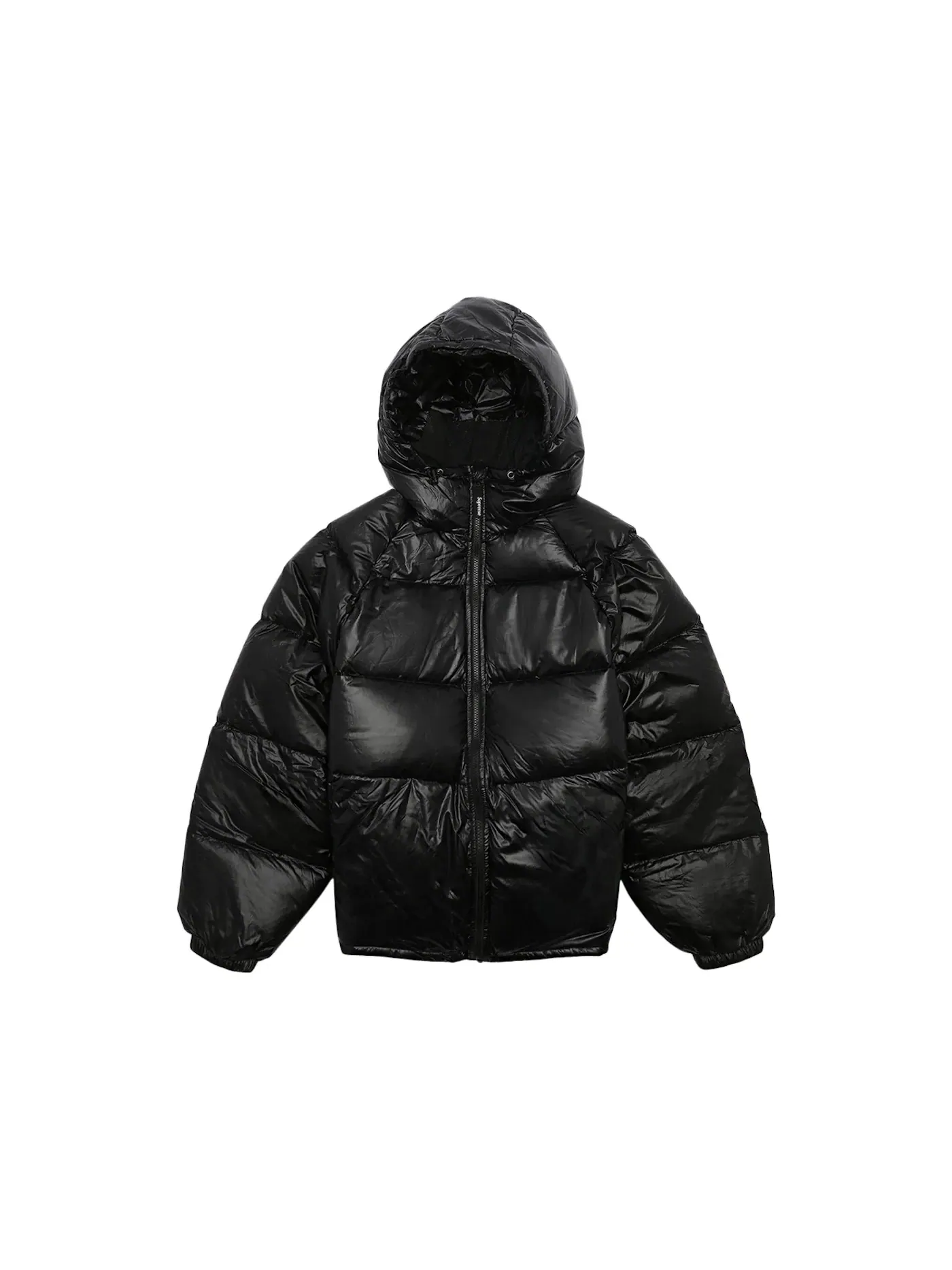 Мужская пуховая куртка с капюшоном водонепроницаемая Supreme Down Jacket — изображение 1 из 2, черный