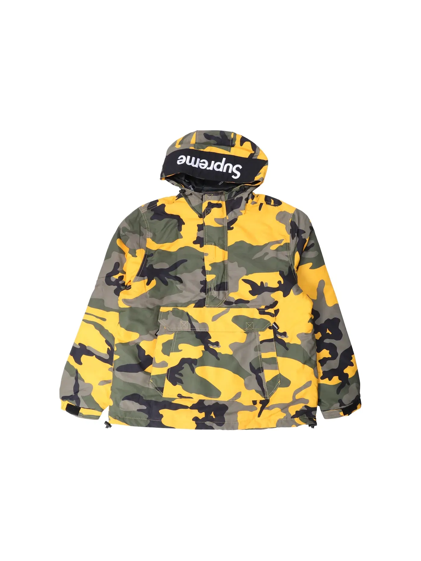 Мужское худи на молнии с капюшоном Pullover Supreme — изображение 1 из 2, желтый