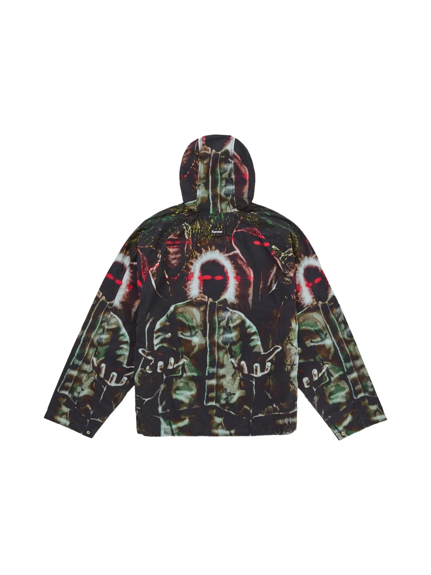 Мужская куртка-реглан с капюшоном с принтом Art Dealer Camo Supreme, Art Dealer Camo — изображение 3 из 3