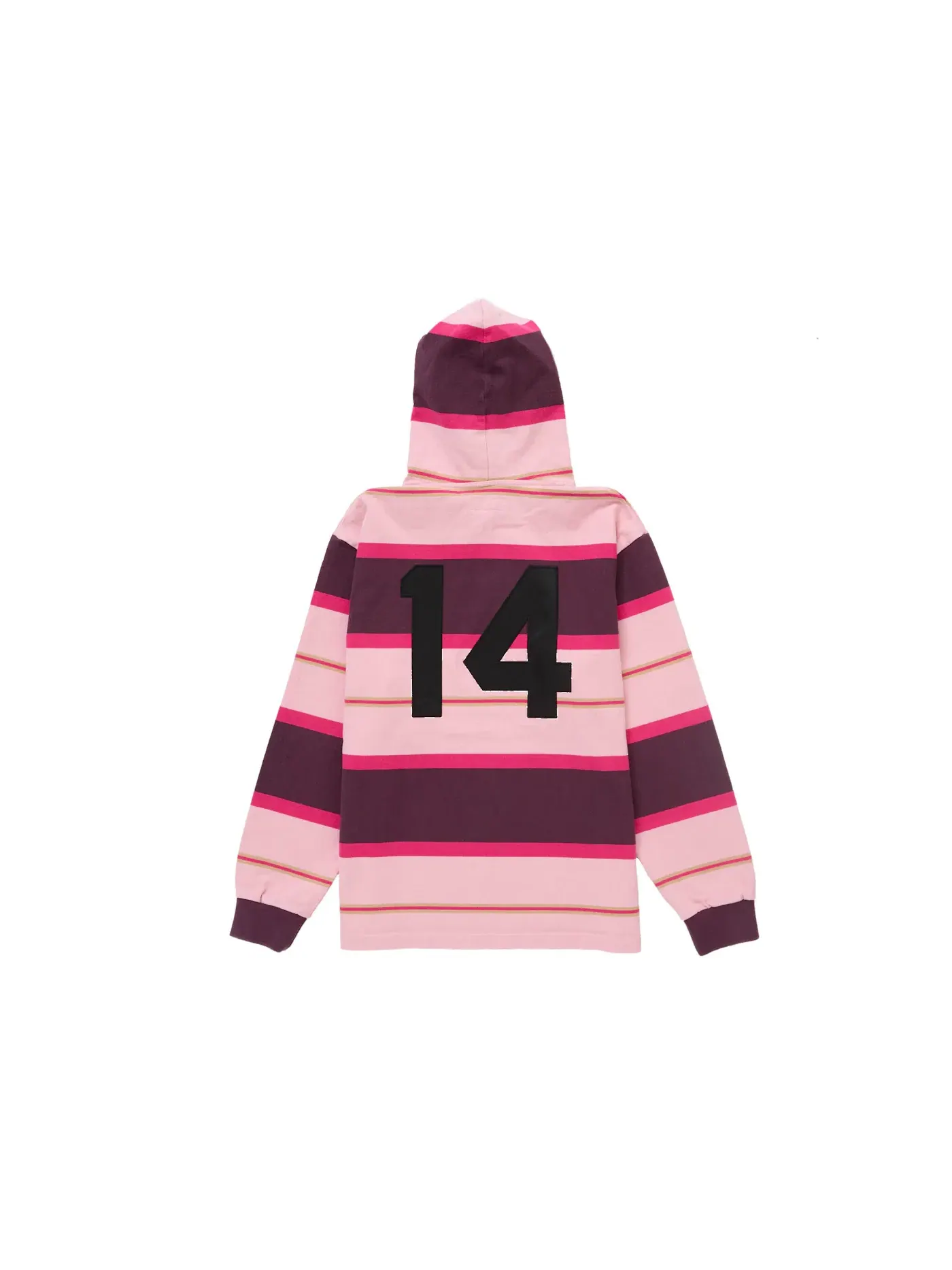 Мужская худи с капюшоном Rugby Supreme — изображение 2 из 2, темный фиолетовый