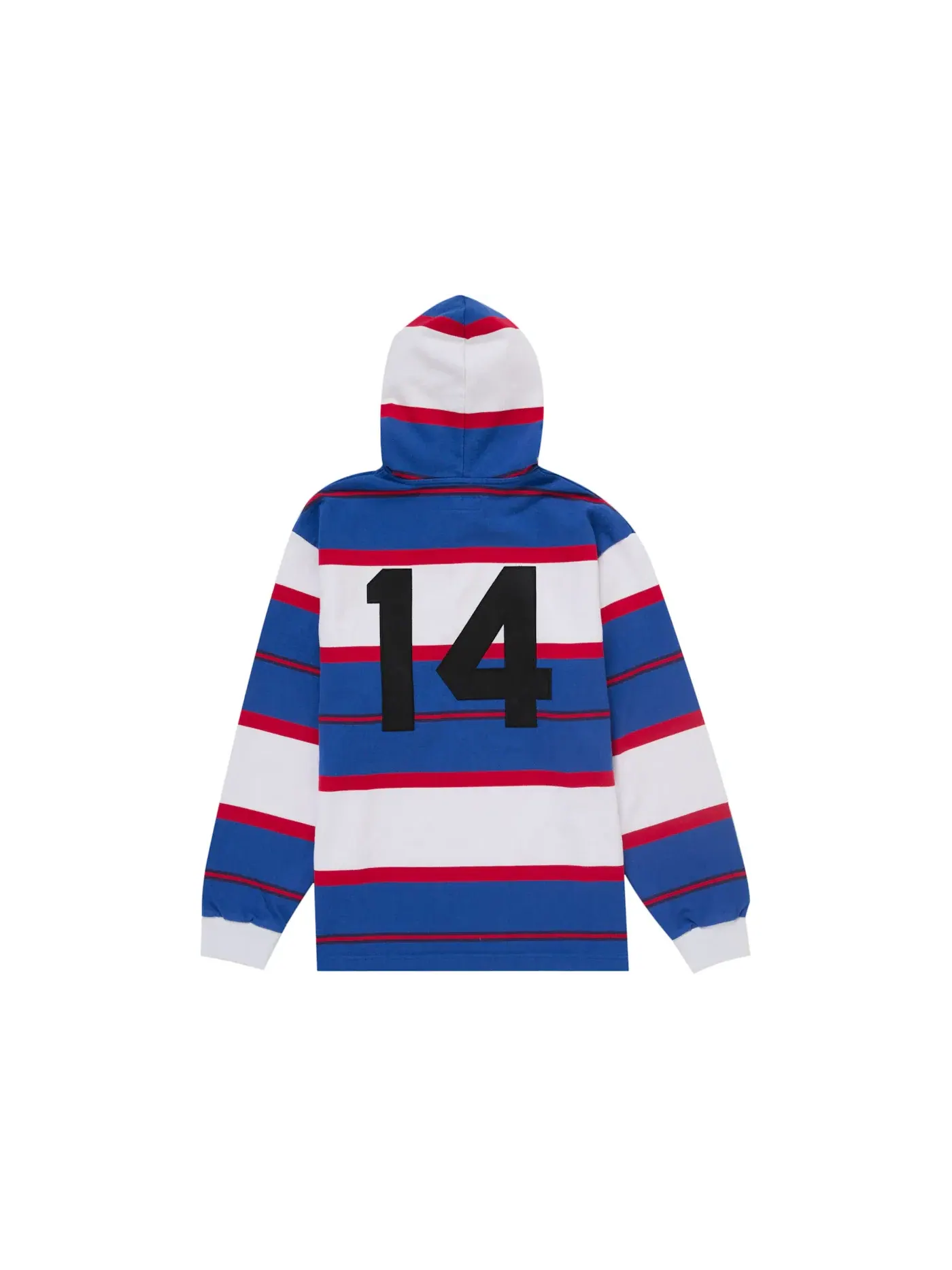 Мужская худи с капюшоном футбольная Supreme Rugby — изображение 2 из 2, королевский