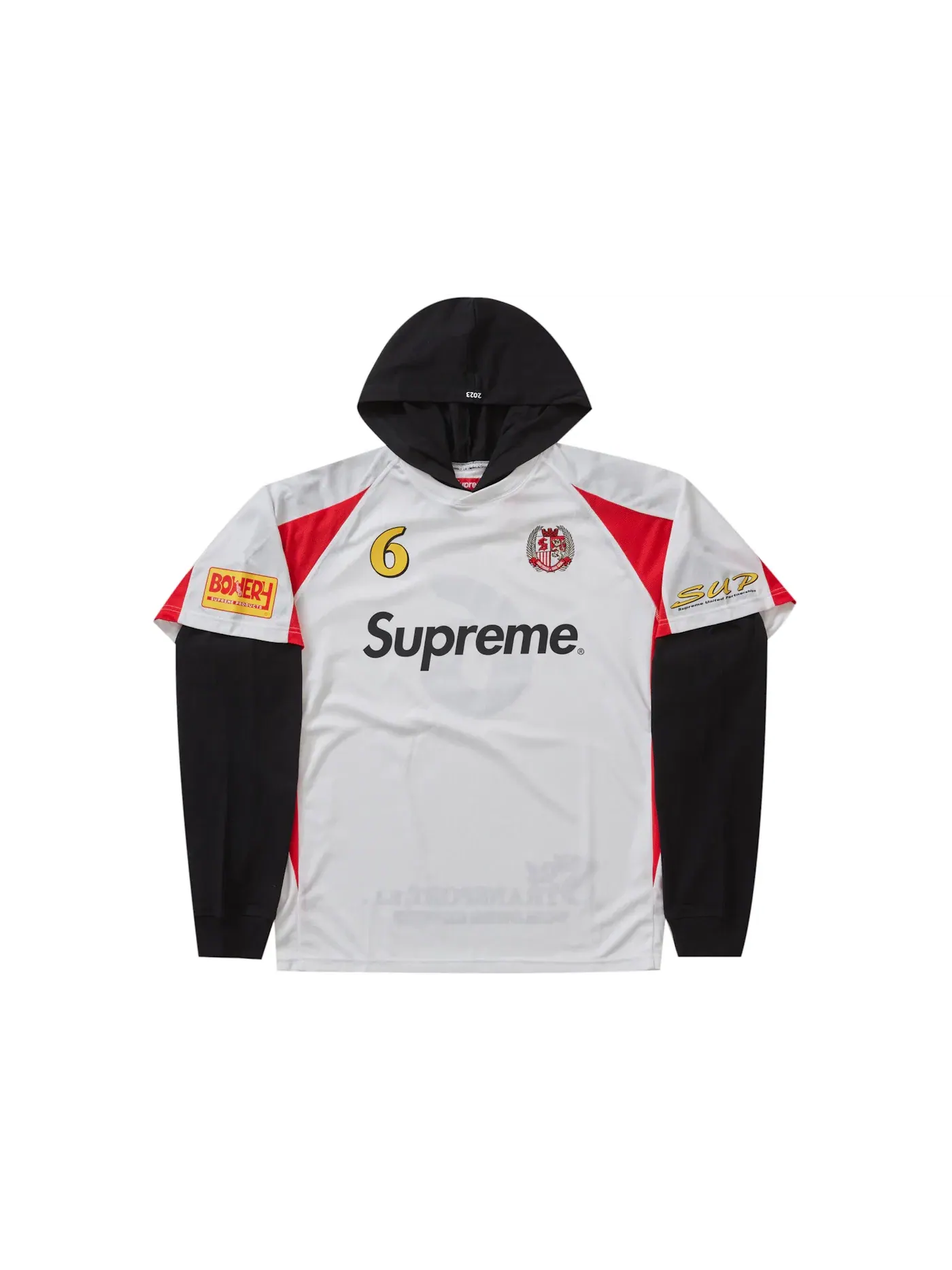 Мужская футболка с капюшоном Jersey Supreme — изображение 1 из 2, белый