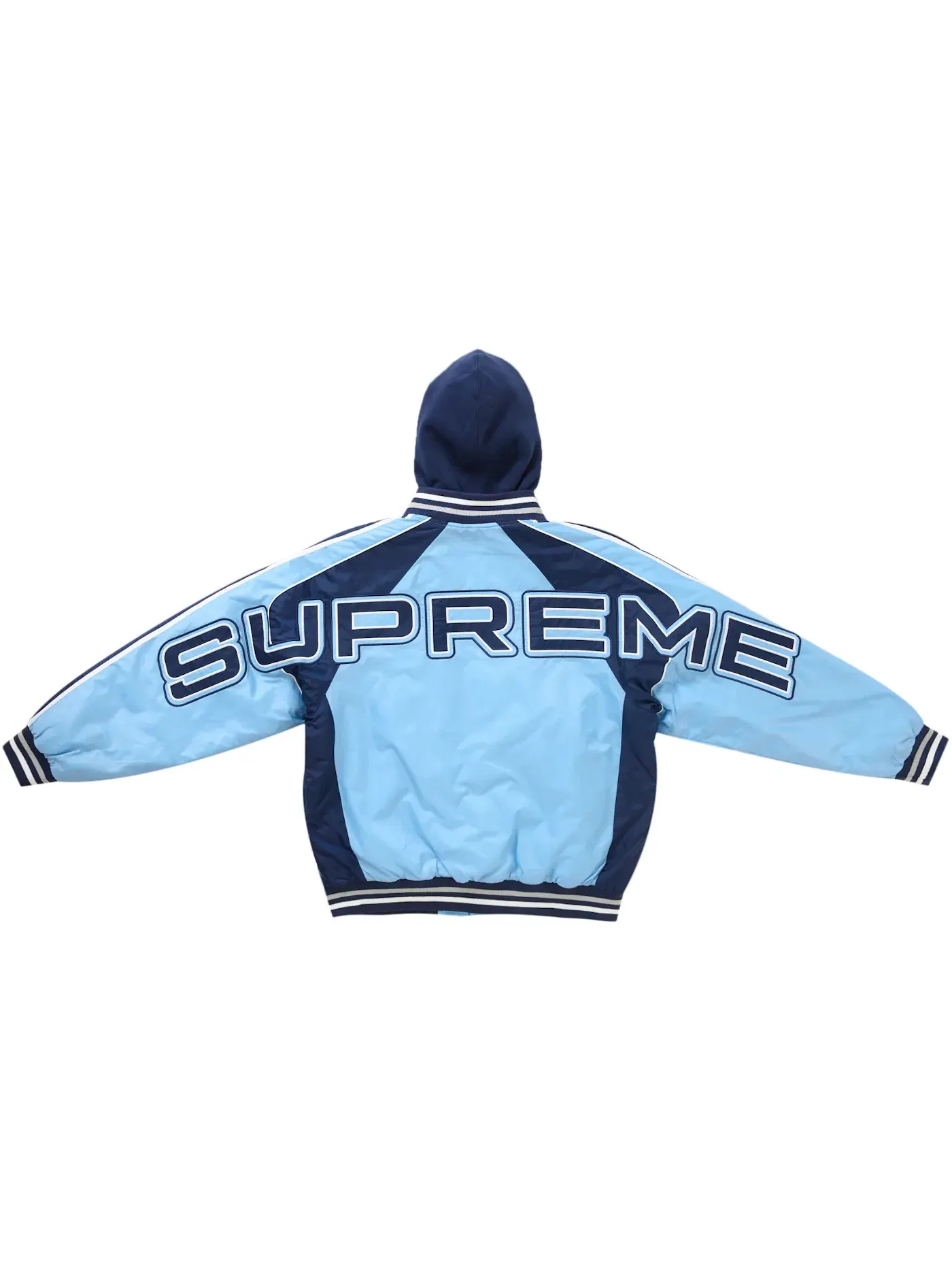 Мужская куртка с капюшоном Supreme — изображение 1 из 3, синий