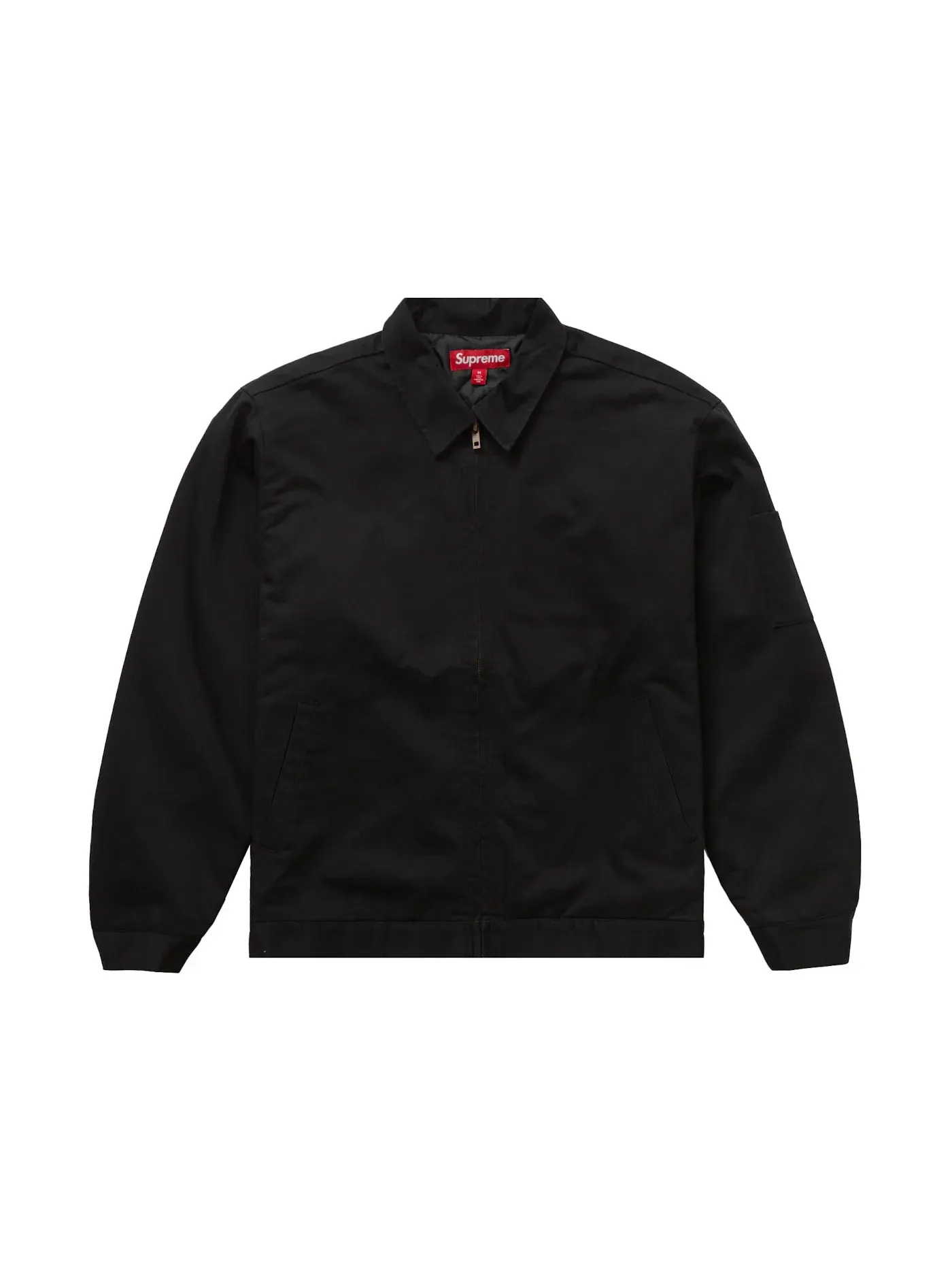 Мужская куртка с вышивкой Supreme H.R. Giger Embroidered Work Jacket — изображение 3 из 3, черный