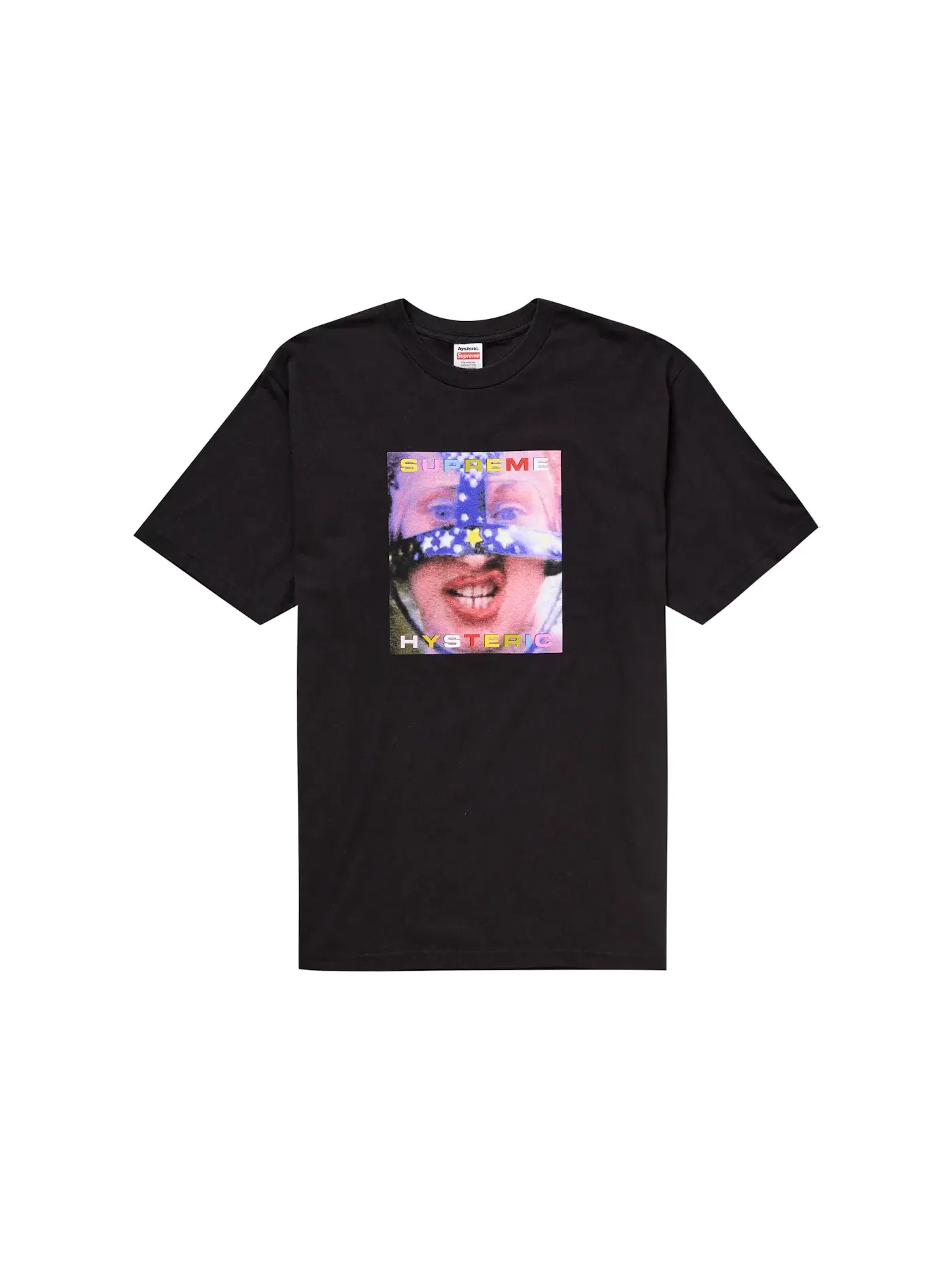 Мужская футболка с принтом Supreme Hysteric Glamour Headcase Tee — изображение 1 из 1, черный