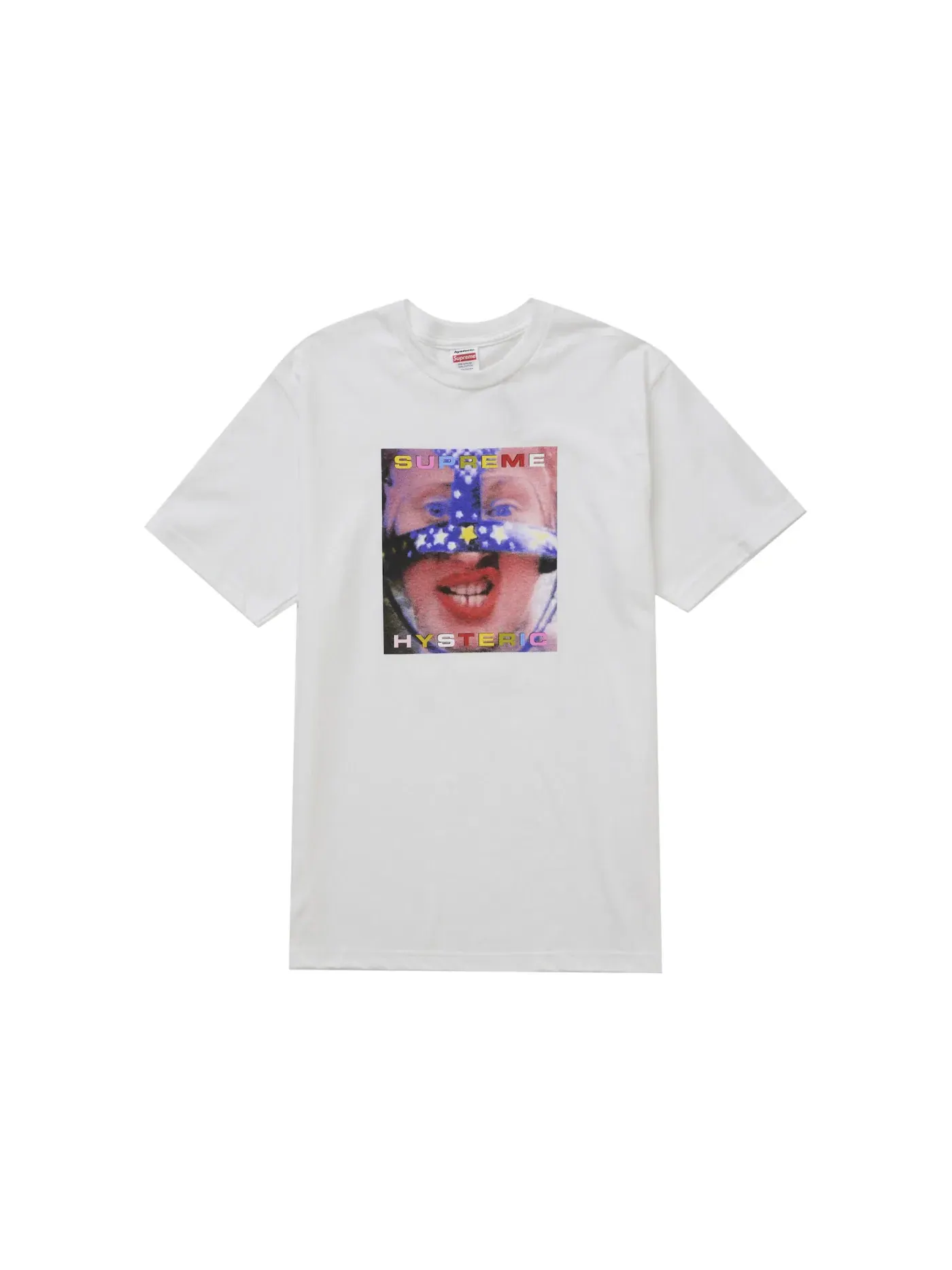 Мужская футболка с принтом Supreme Hysteric Glamour Headcase Tee — изображение 1 из 1, белый