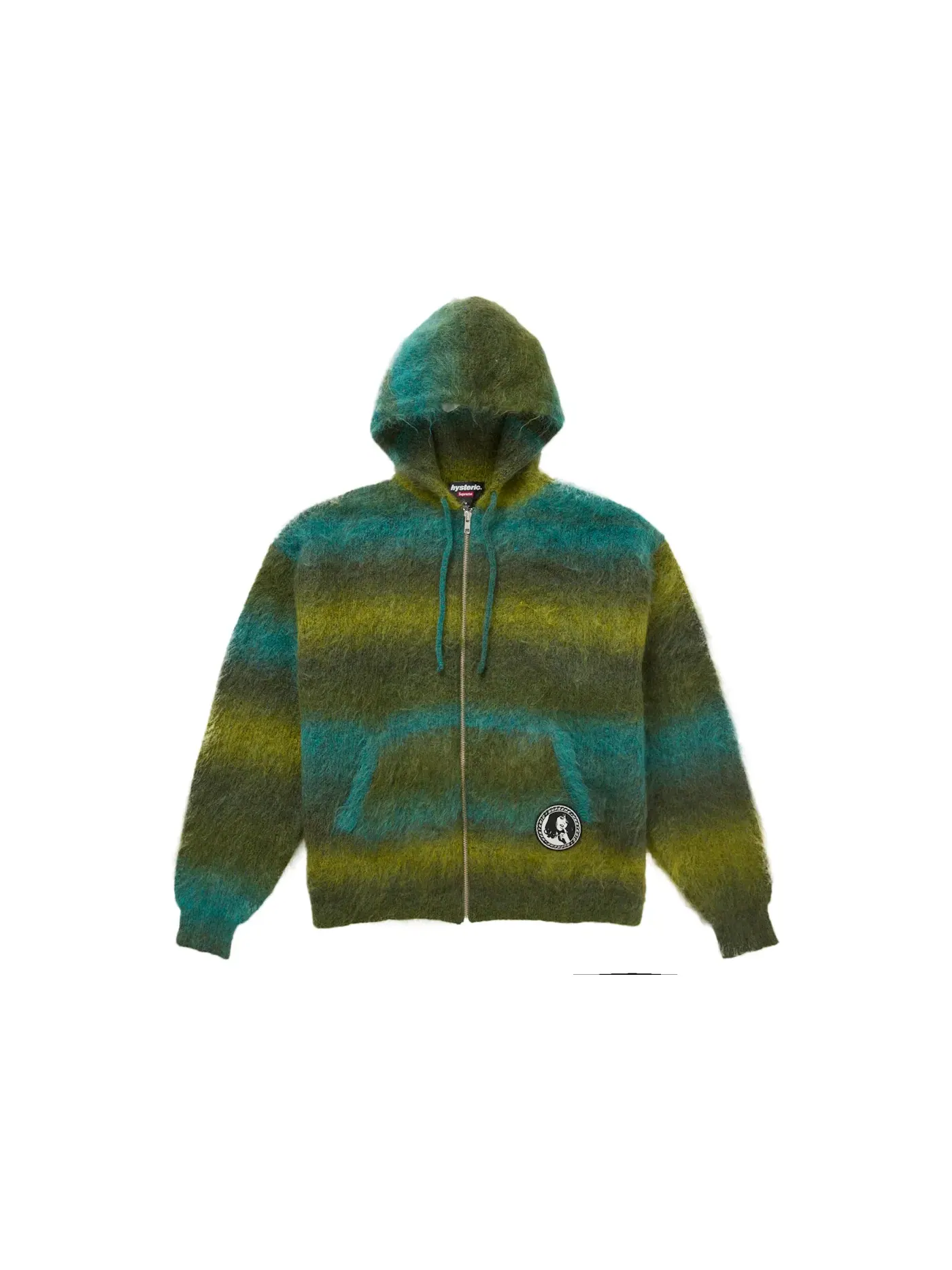 Мужской свитер с воротником из мохера Olive Supreme — изображение 1 из 2