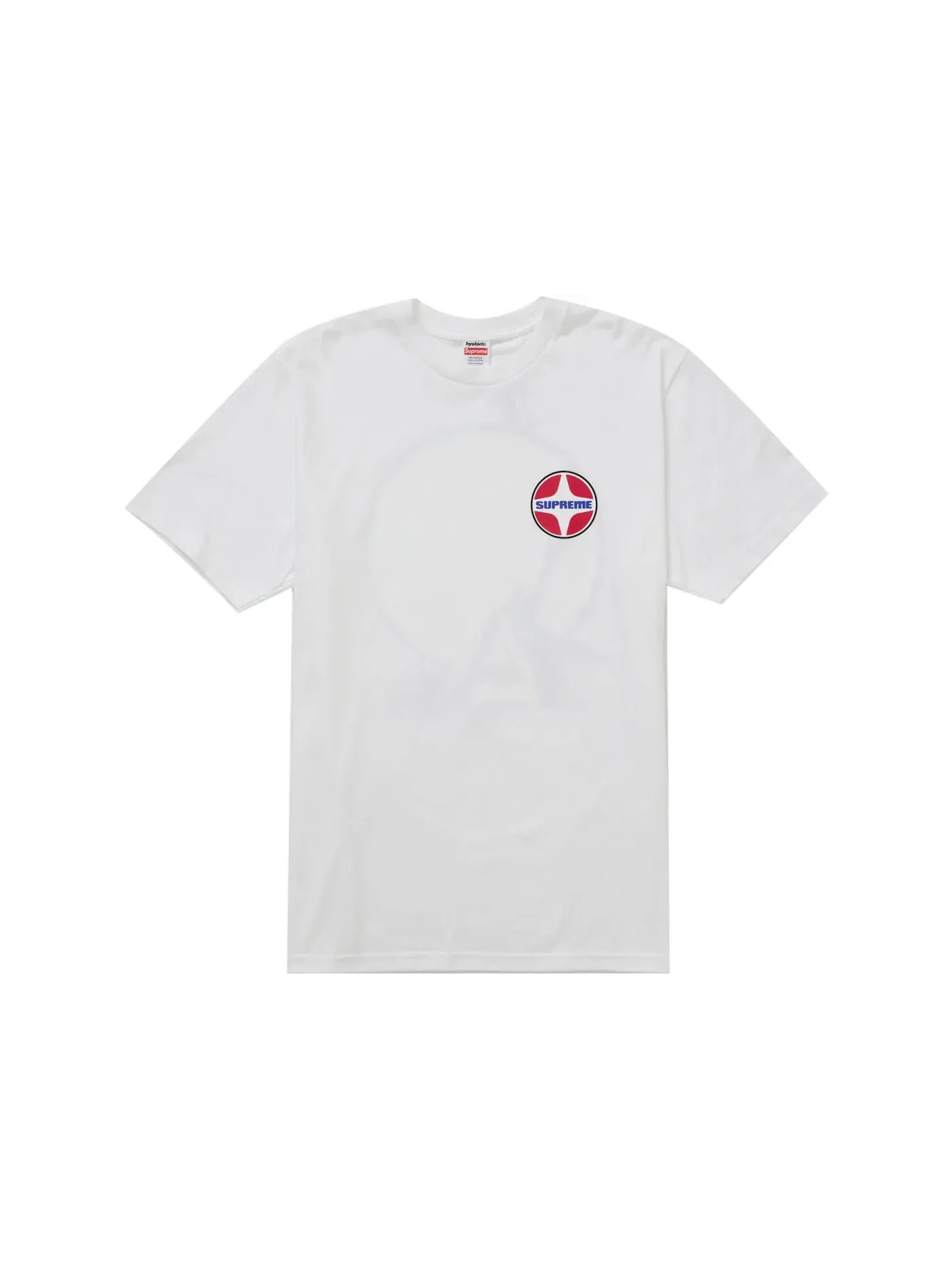 Мужская футболка с принтом Supreme Hysteric Glamour Pin Up Tee — изображение 2 из 2, белый