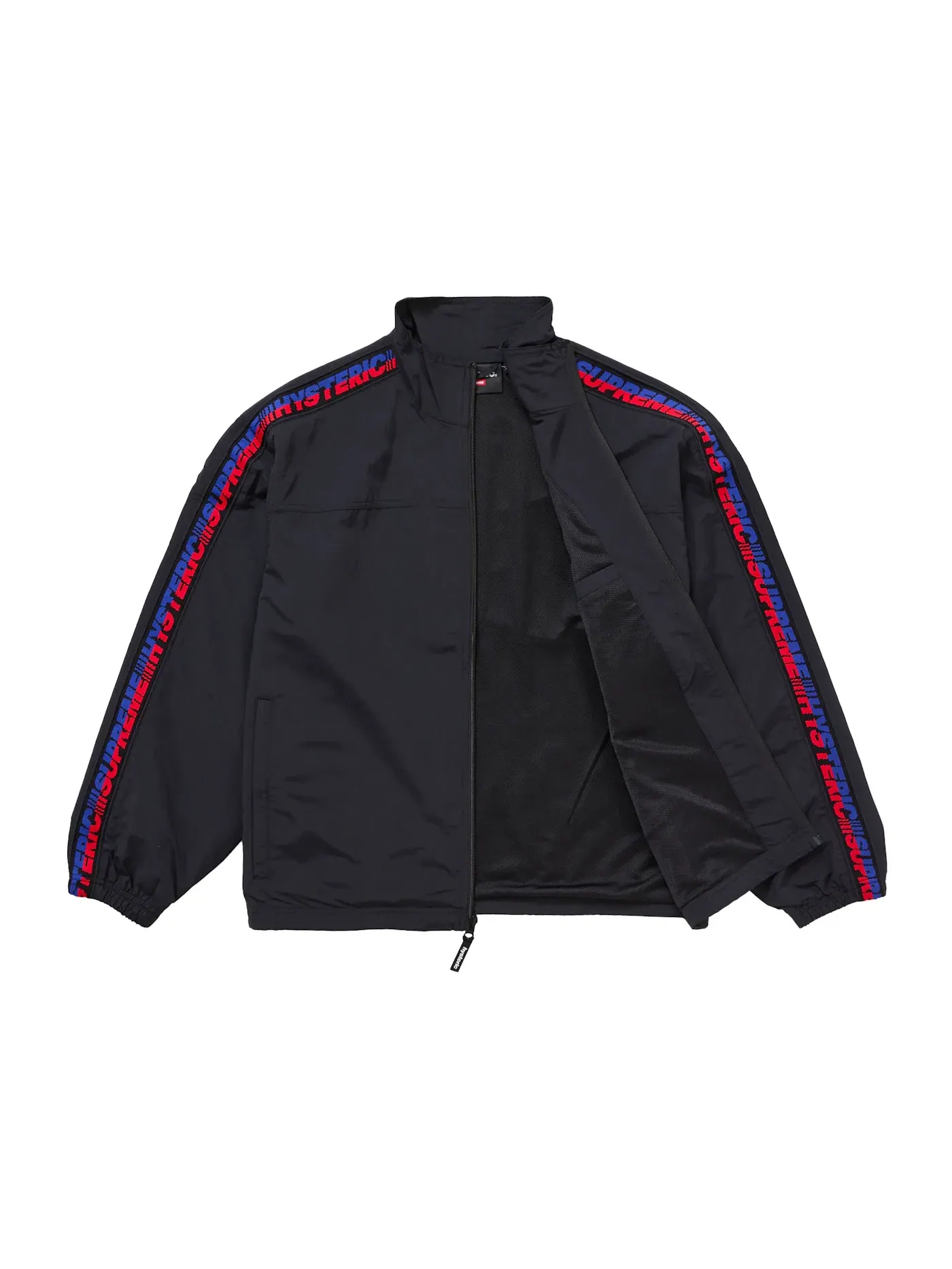 Мужская куртка с принтом Supreme Hysteric Glamour Track Jacket — изображение 2 из 3, черный