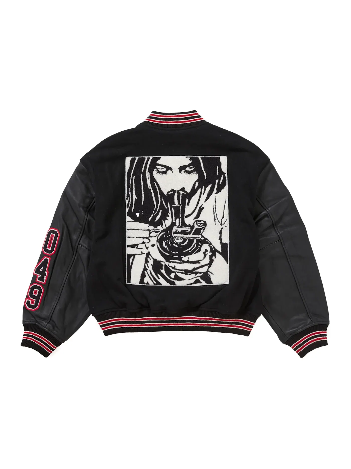 Мужская куртка Varsity Jacket Supreme — изображение 3 из 3, черный