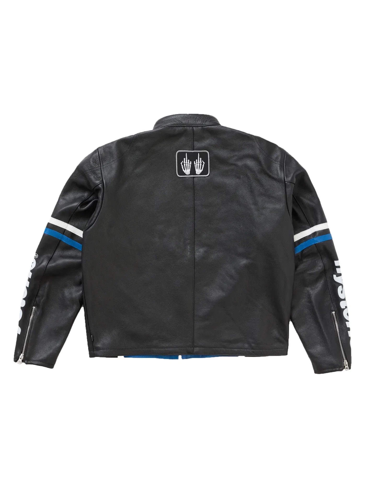 Мужская кожаная куртка Supreme Hysteric Glamour Vanson — изображение 3 из 3, черный