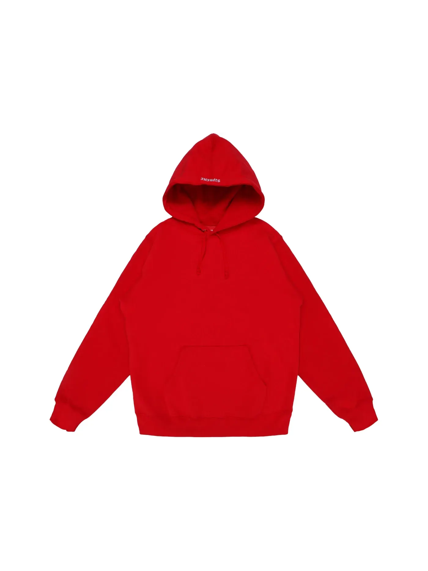 Мужской худи с принтом Illegal Business Sweatshirt Supreme — изображение 2 из 2, красный