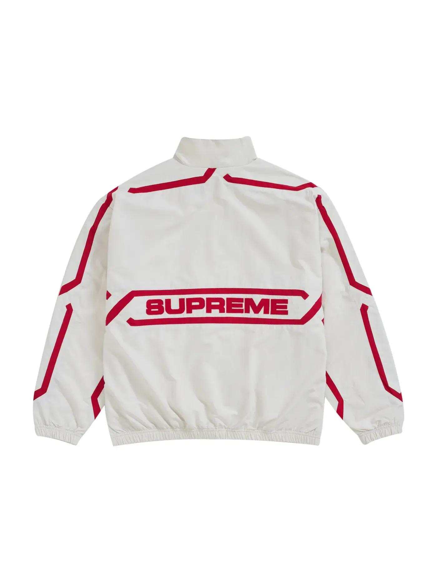 Мужская куртка с длинным рукавом Supreme Inset Link Track Jacket — изображение 2 из 2, светлый серый