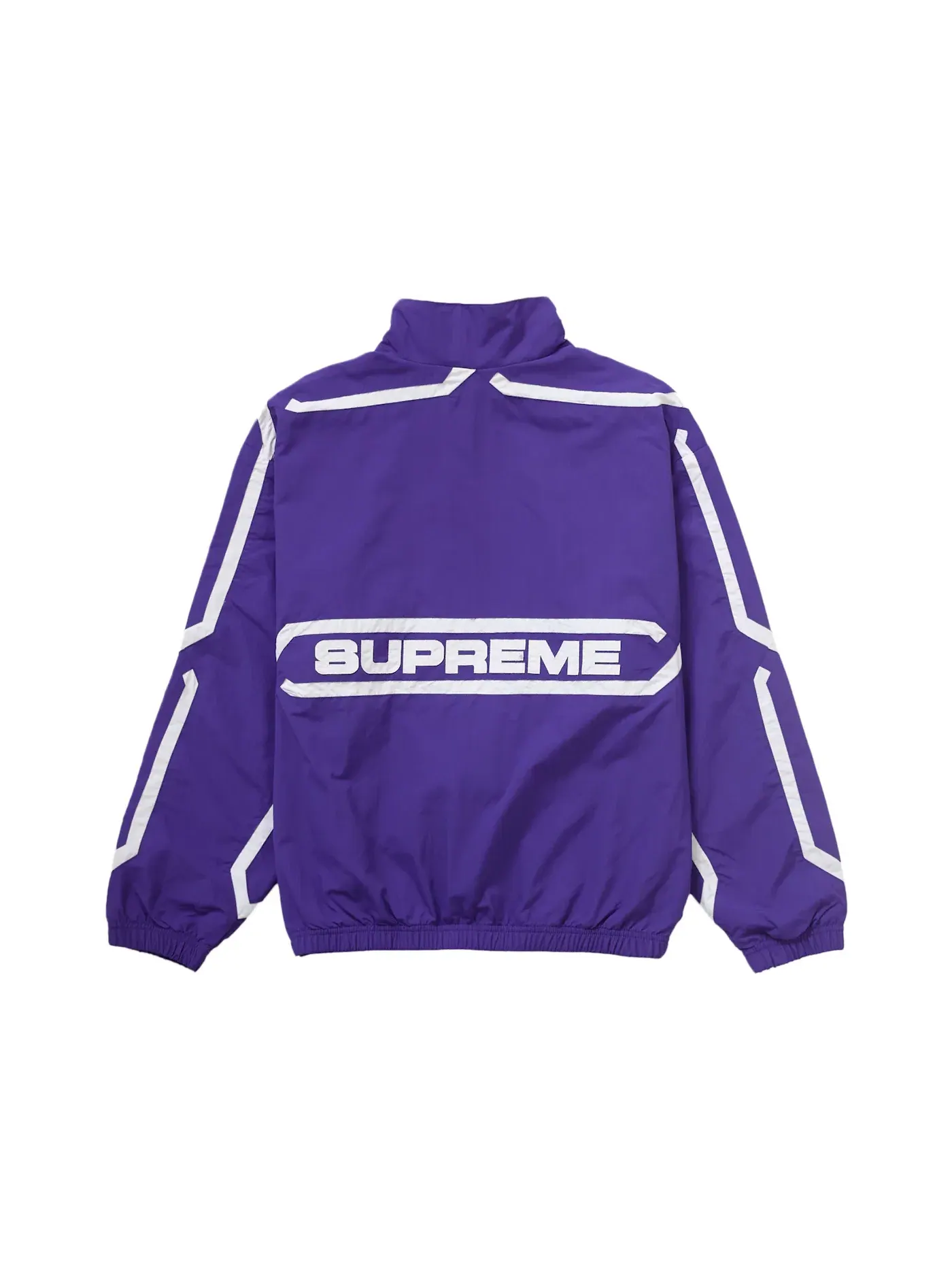 Мужская куртка с принтом Supreme Inset Link Track Jacket — изображение 2 из 2, фиолетовый