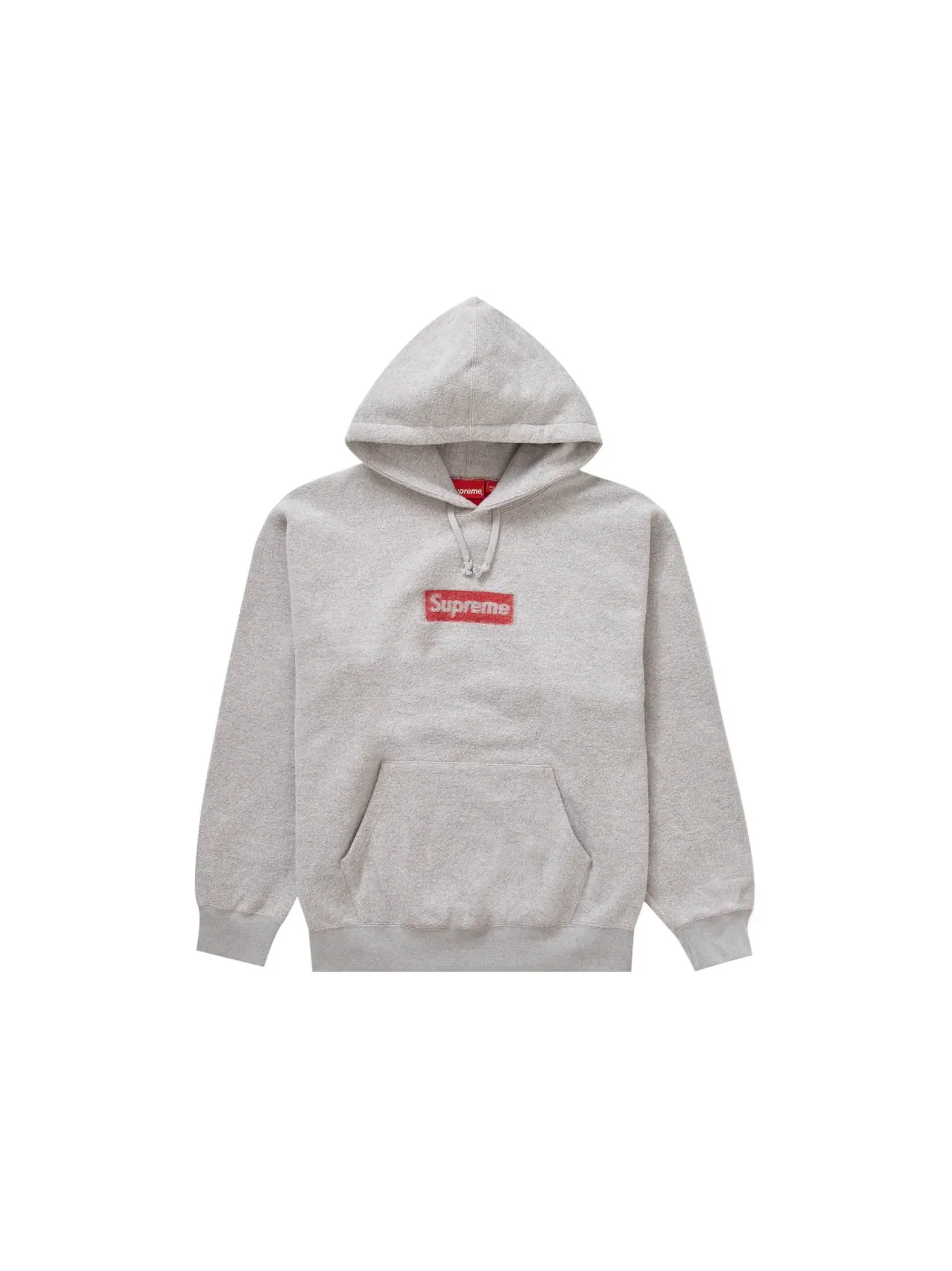 Мужская худи с принтом Supreme Inside Out Box Logo — изображение 1 из 3, серый