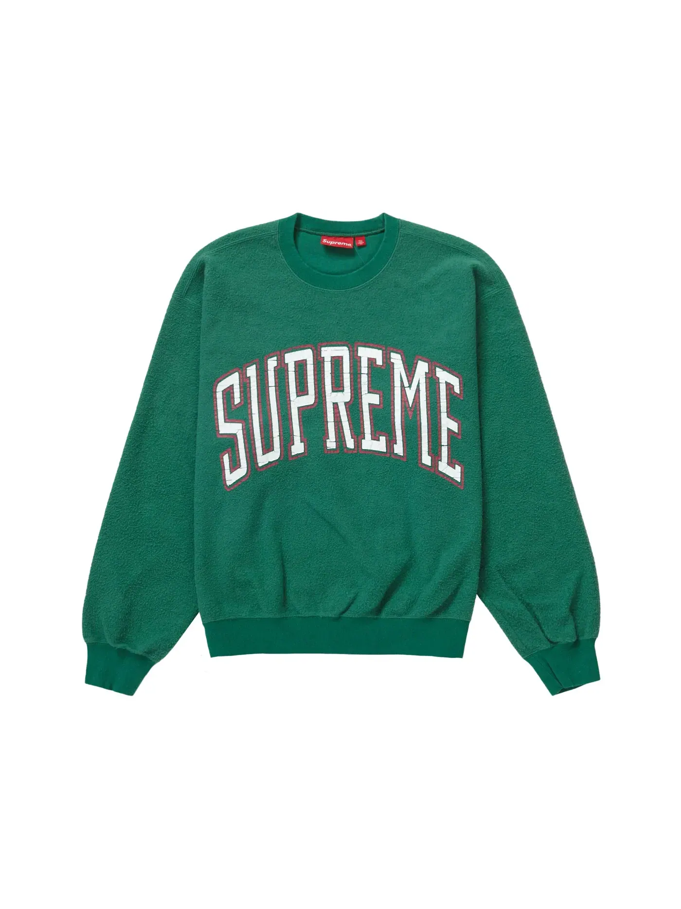 Мужской свитшот Supreme Crewneck — изображение 1 из 1, зеленый