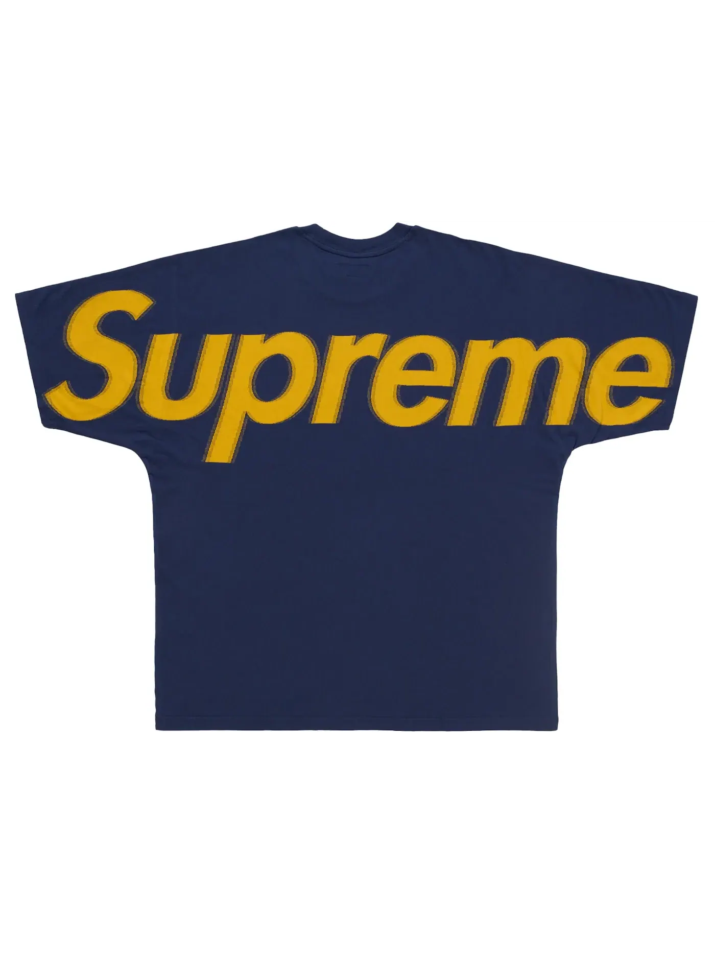 Мужская футболка с интарсией Supreme Top (SS25) — изображение 1 из 2, темно-синий