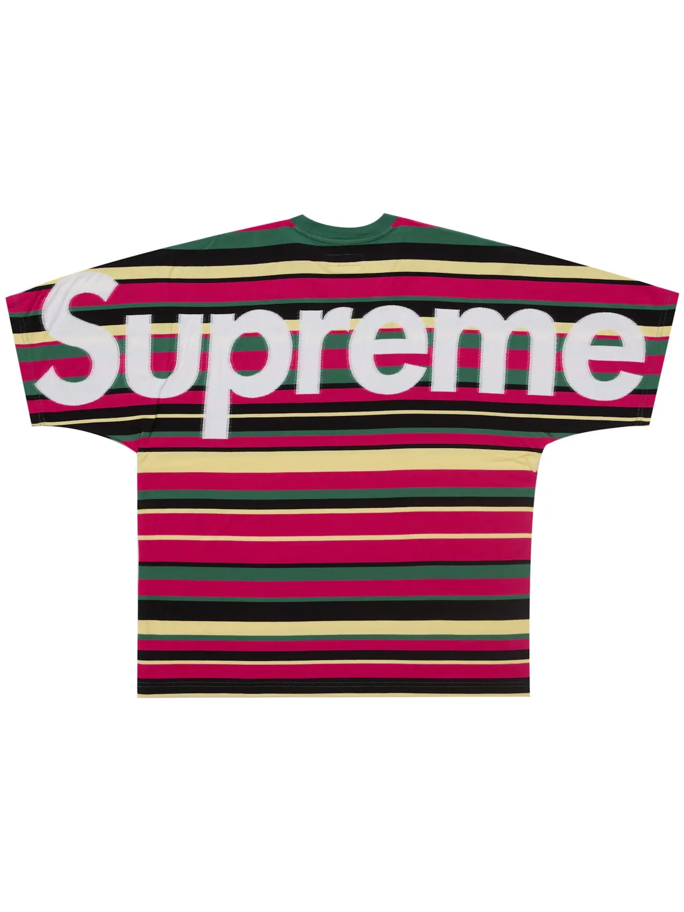 Мужская футболка с принтом Supreme Intarsia S/S Top (SS25) — изображение 1 из 2, полоса