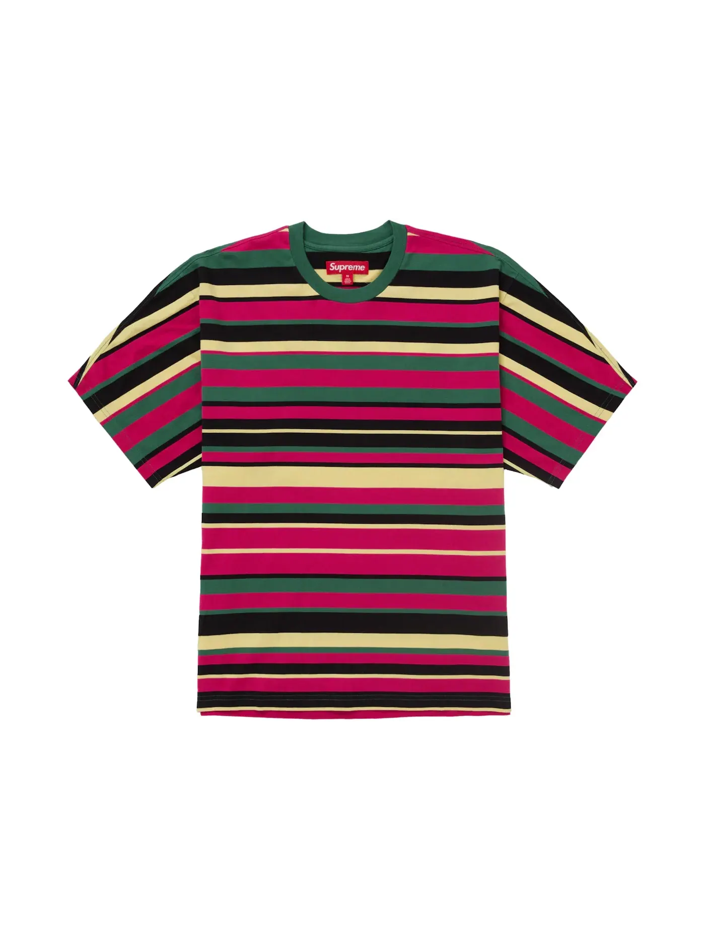 Мужская футболка с принтом Supreme Intarsia S/S Top (SS25) — изображение 2 из 2, полоса