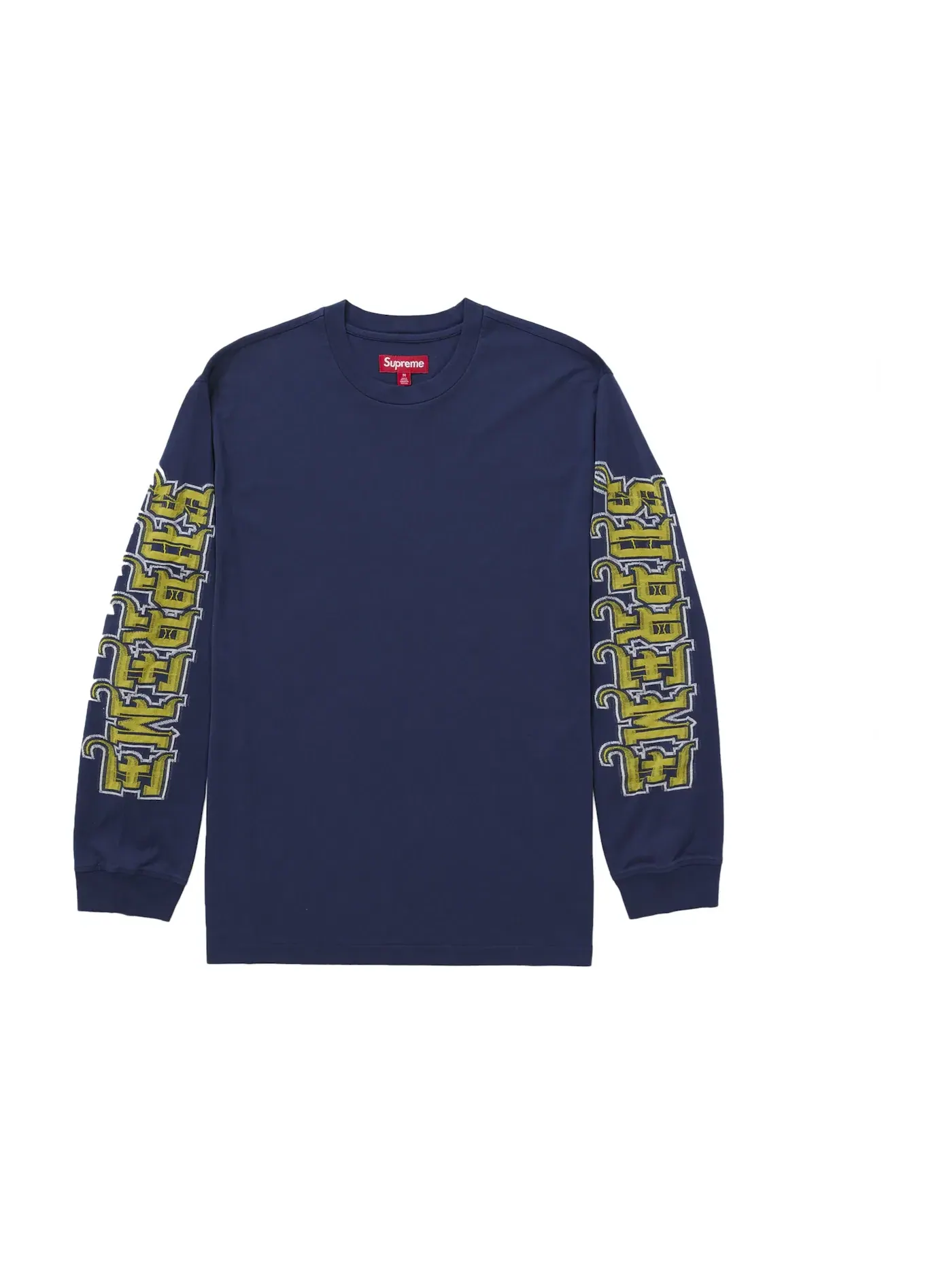 Мужская футболка с длинным рукавом Supreme Top (FW25) — изображение 1 из 1, темно-синий