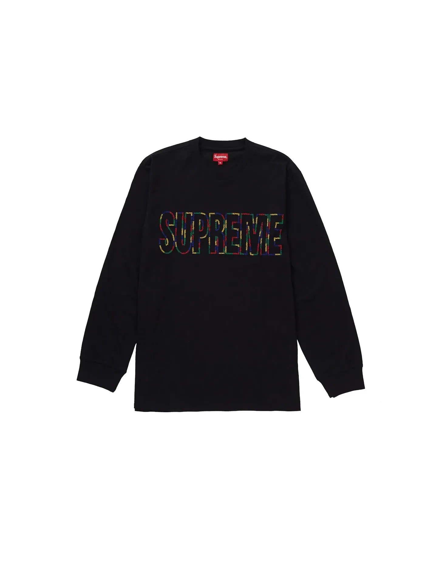 Мужская футболка с длинным рукавом L/S Tee Supreme — изображение 1 из 1, черный
