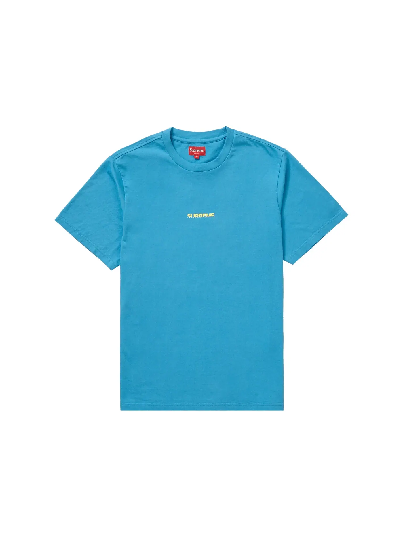 Мужская футболка с коротким рукавом Supreme S/S Top — изображение 1 из 1, светлый синий