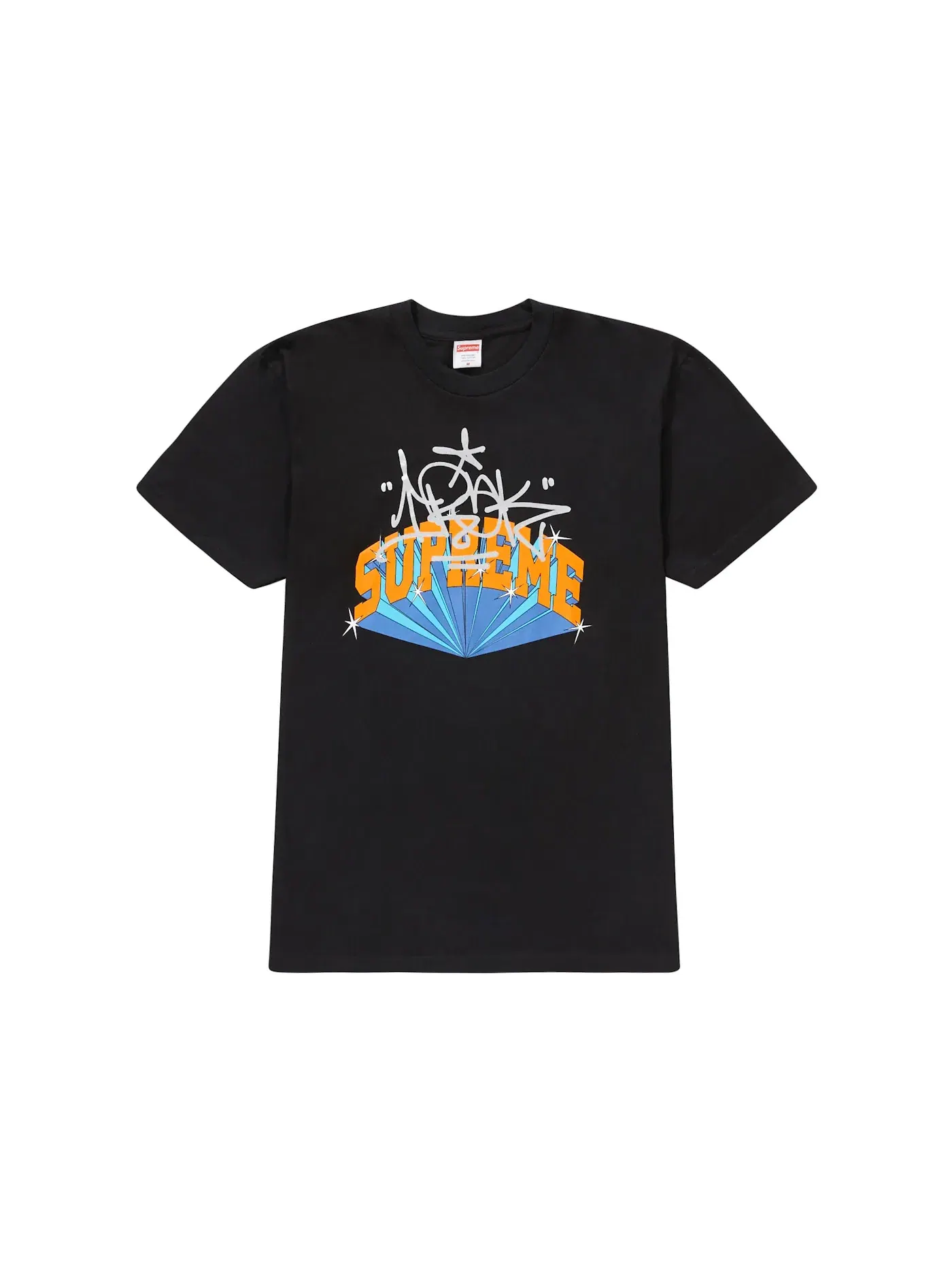 Футболка с принтом Tee Supreme — изображение 1 из 1, черный