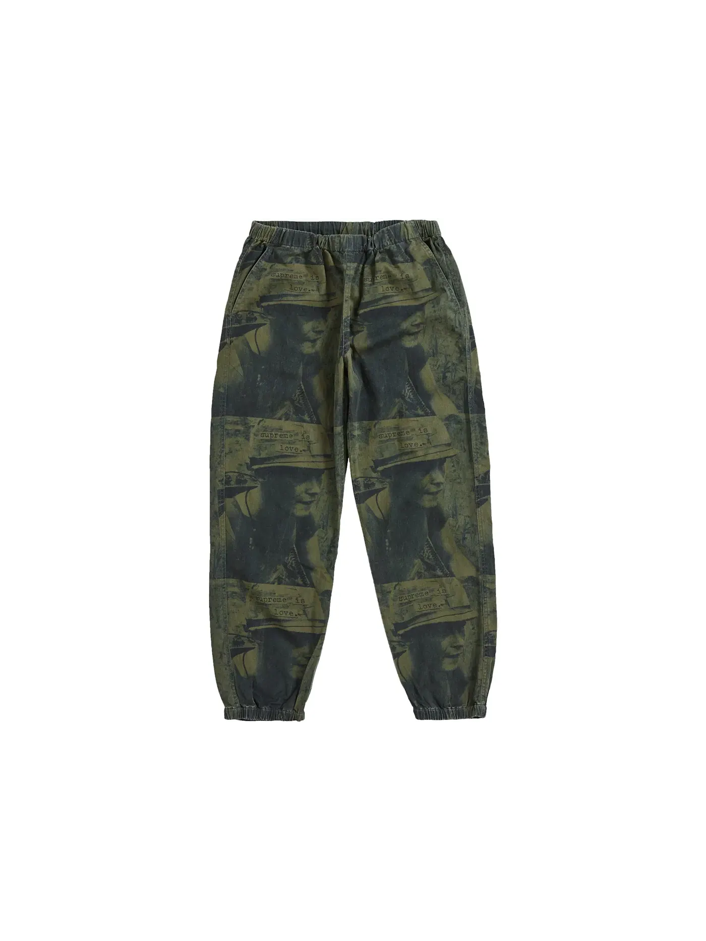 Мужские брюки оливковые Skate Pant Supreme — изображение 1 из 2, оливковый