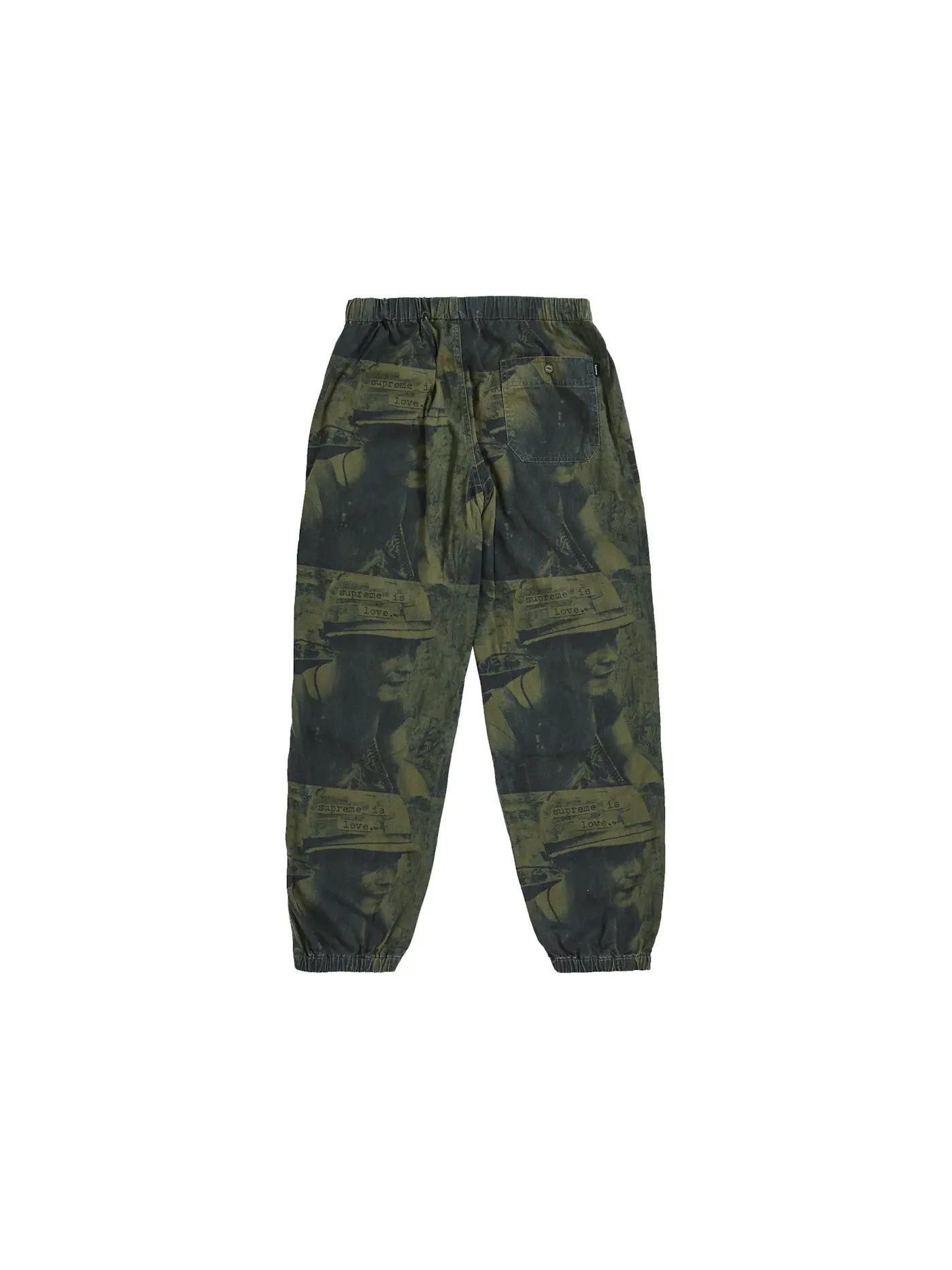 Мужские брюки оливковые Skate Pant Supreme — изображение 2 из 2, оливковый
