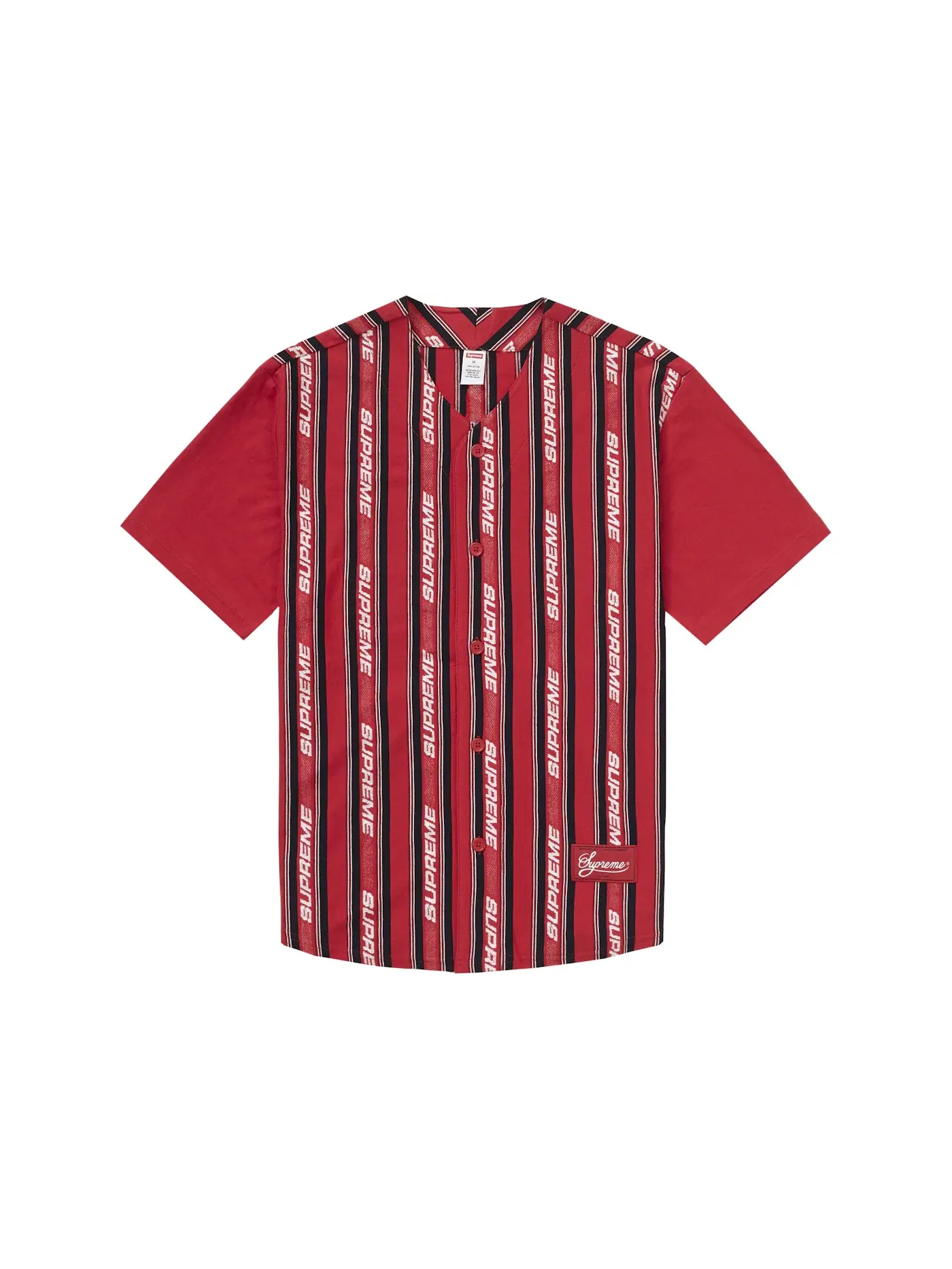 Мужская джерси с принтом Supreme Jersey — изображение 1 из 1, красный