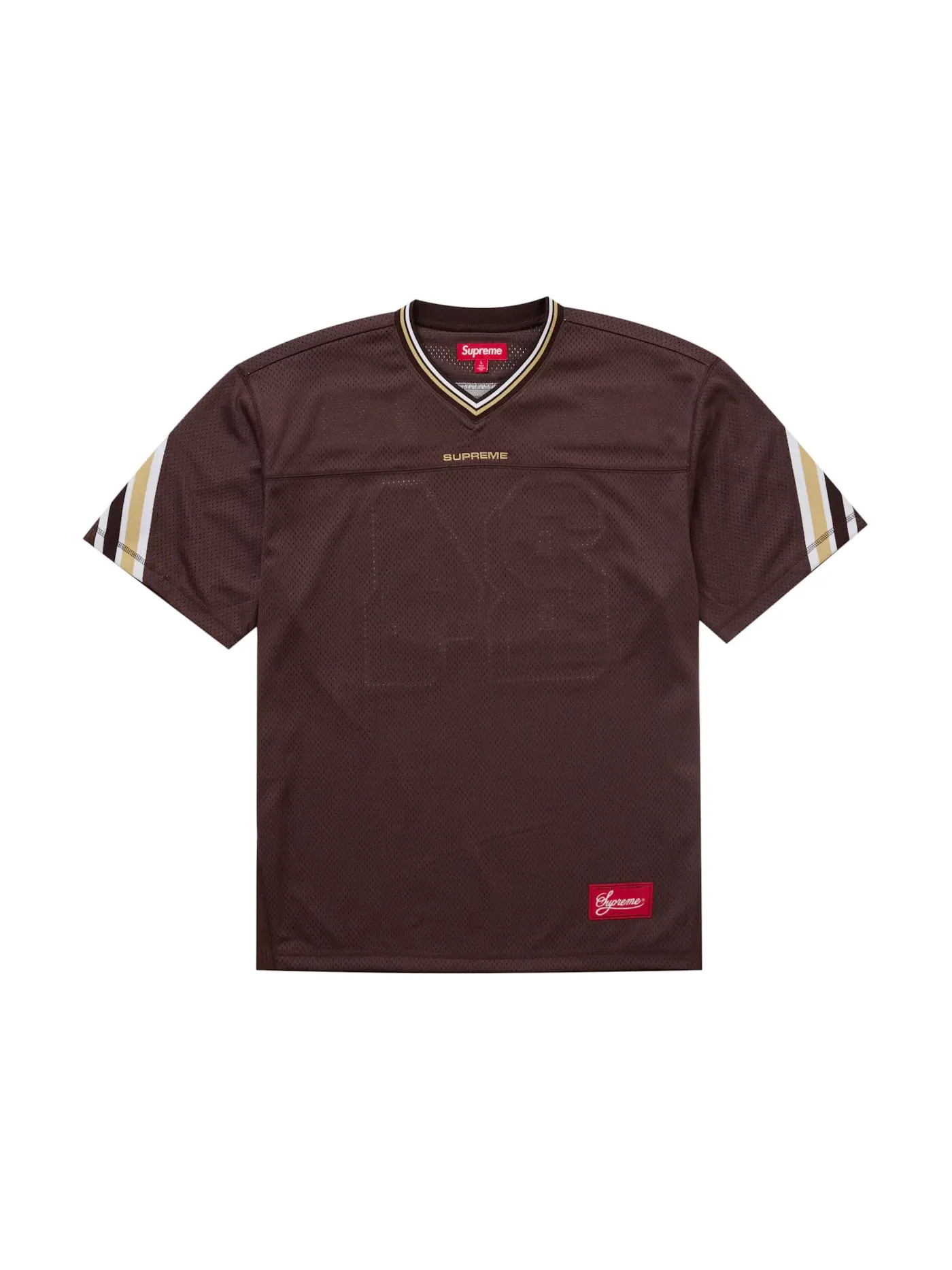 Мужская футболка с воротником-поло Supreme Jersey — изображение 2 из 2, коричневый