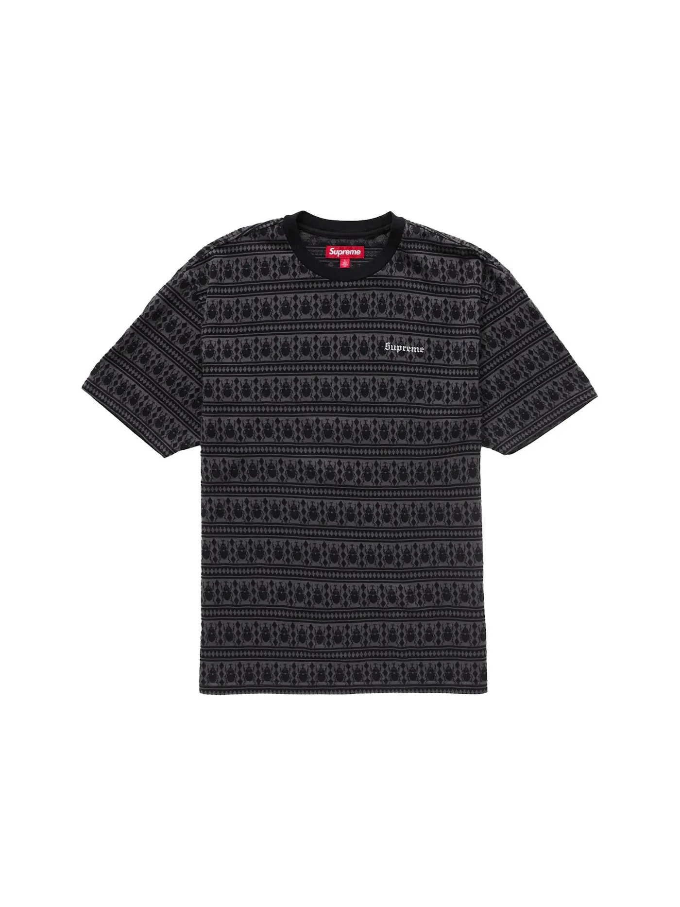 Мужская футболка с принтом Supreme Top — изображение 1 из 2, черный