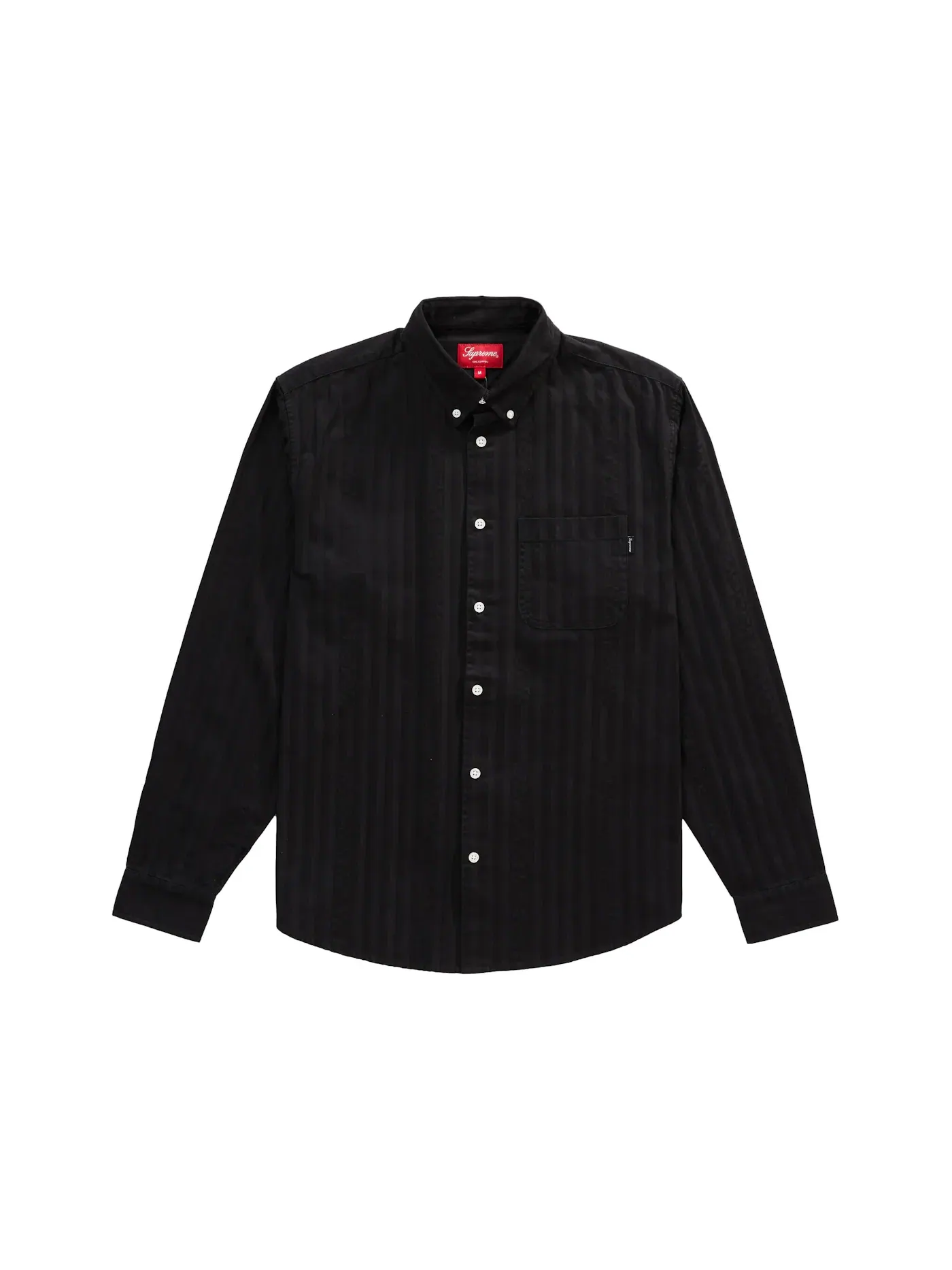 Мужская рубашка из твила Supreme Twill Shirt — изображение 1 из 1, черный