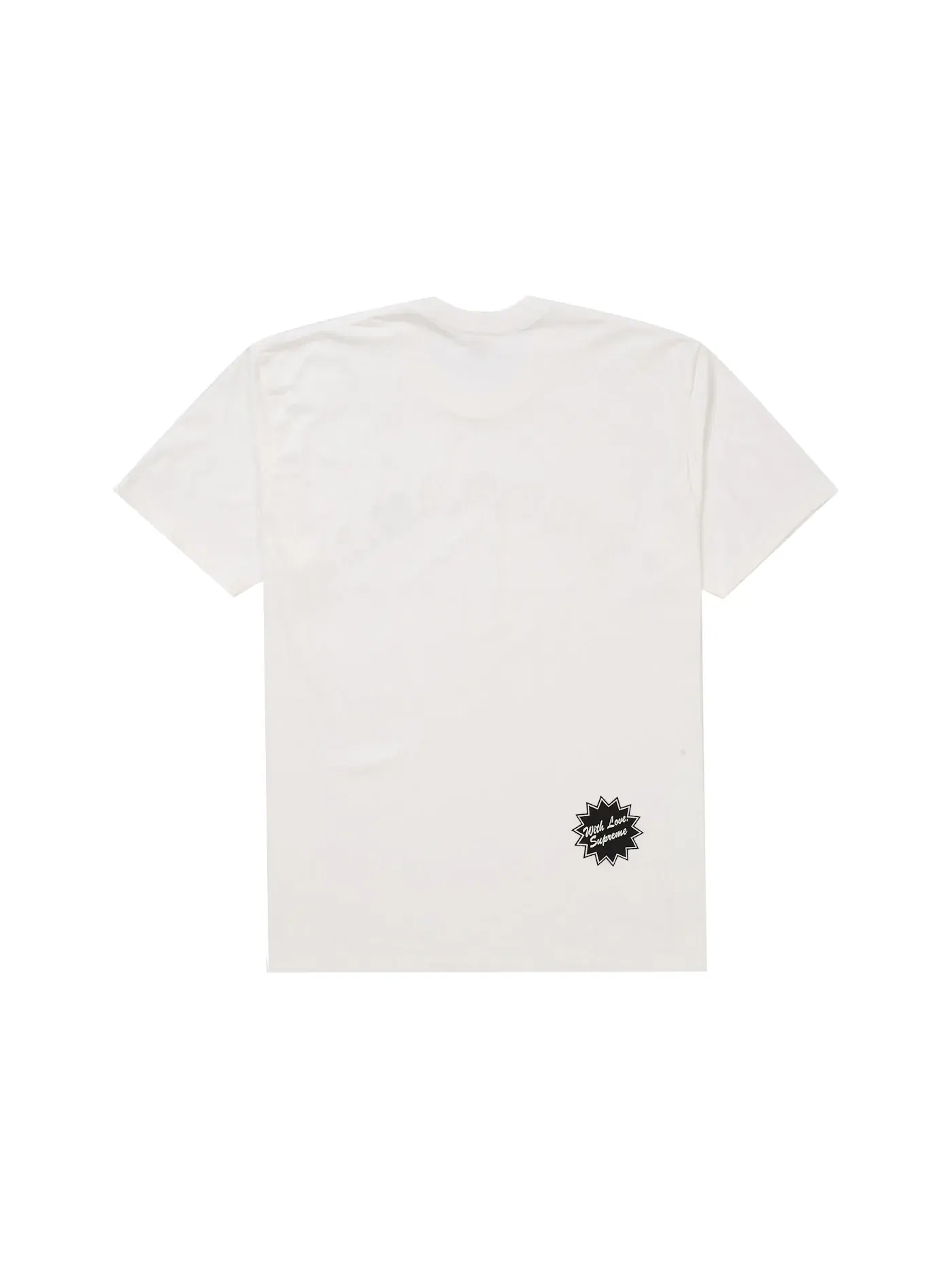 Мужская футболка с принтом Supreme Tee — изображение 2 из 2, белый