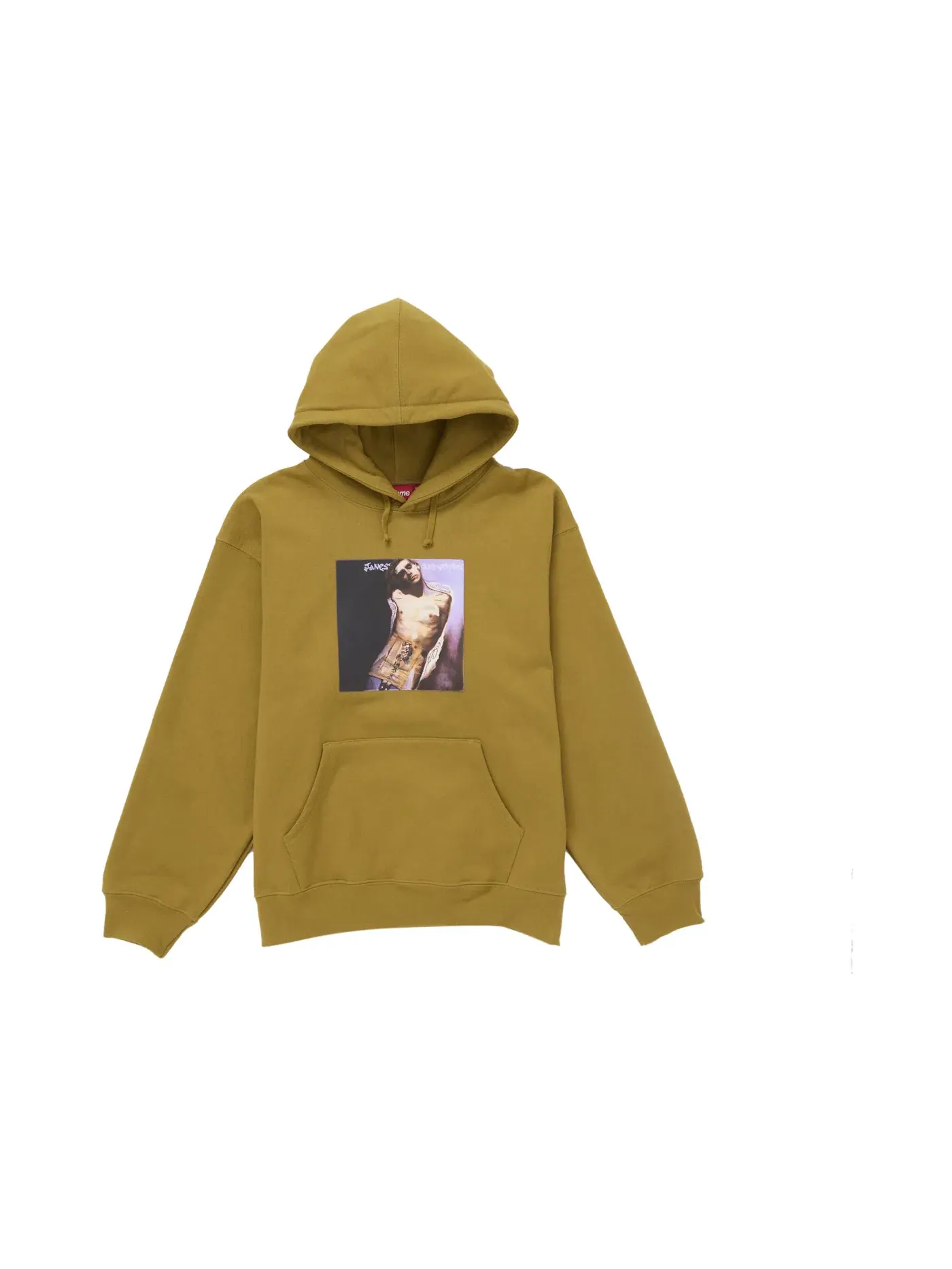 Мужской худи с капюшоном модель Sweatshirt Supreme, Dark Mustard — изображение 1 из 2