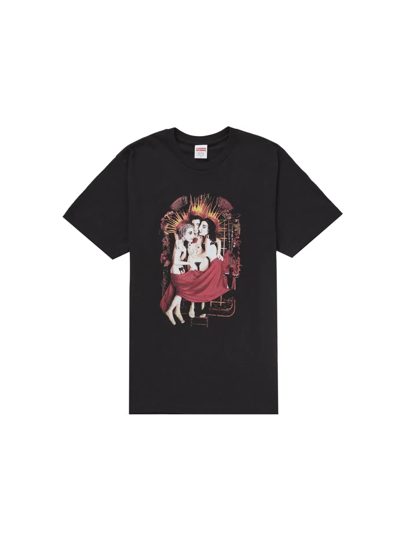 Мужская футболка с принтом Ritual Tee Supreme — изображение 1 из 2, черный