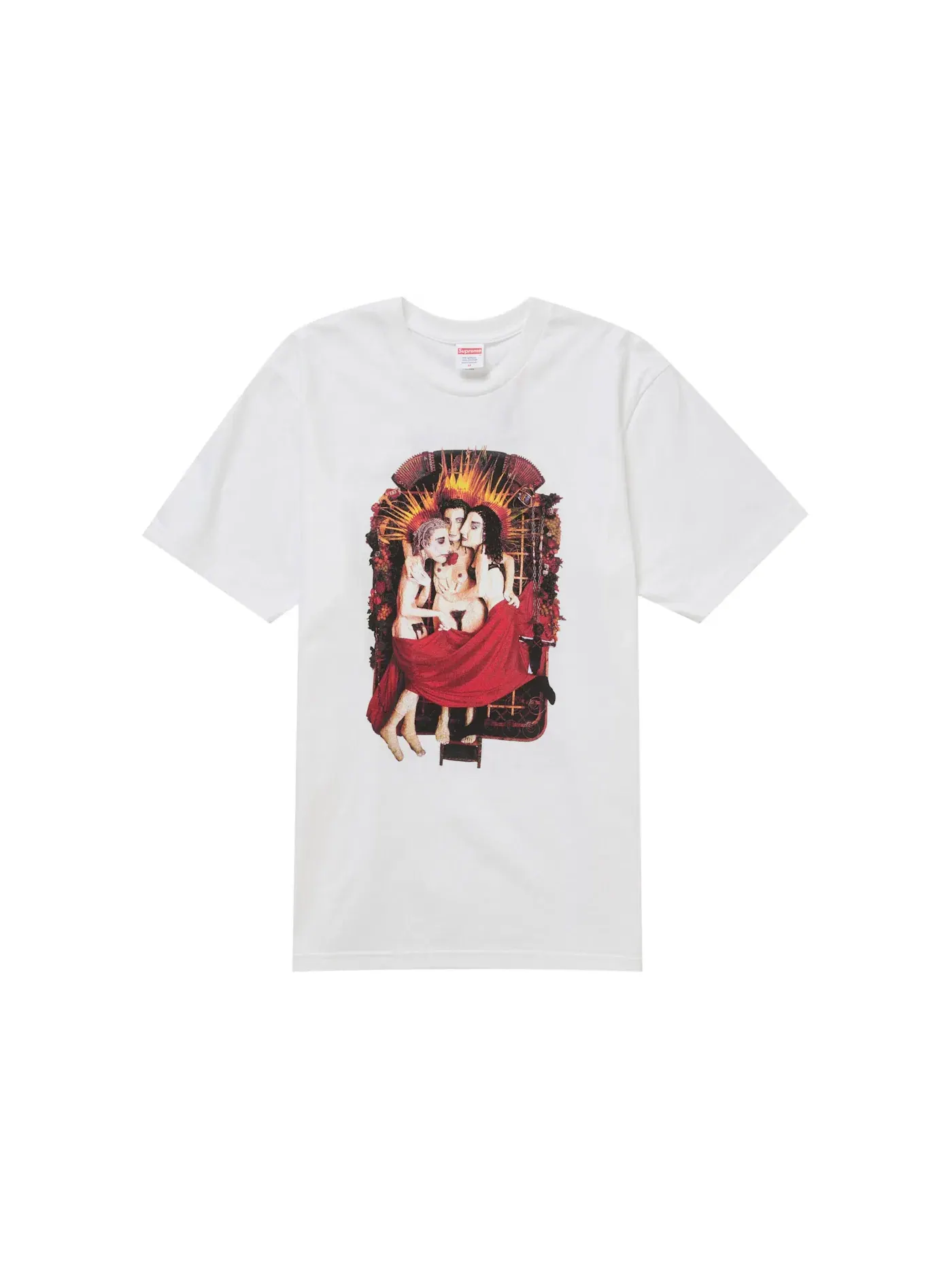 Мужская футболка с принтом Ritual Tee Supreme — изображение 1 из 2, белый