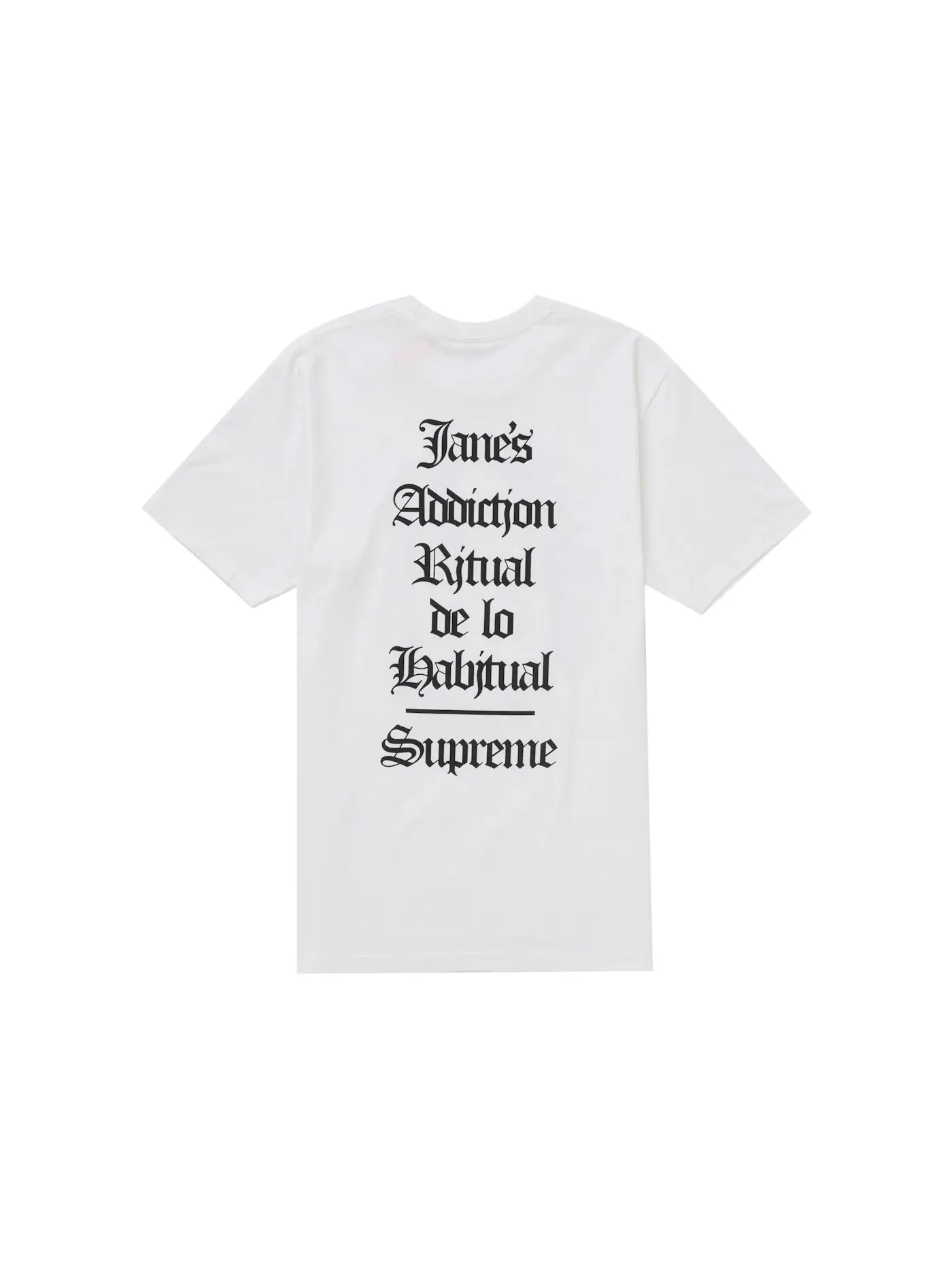Мужская футболка с принтом Ritual Tee Supreme — изображение 2 из 2, белый