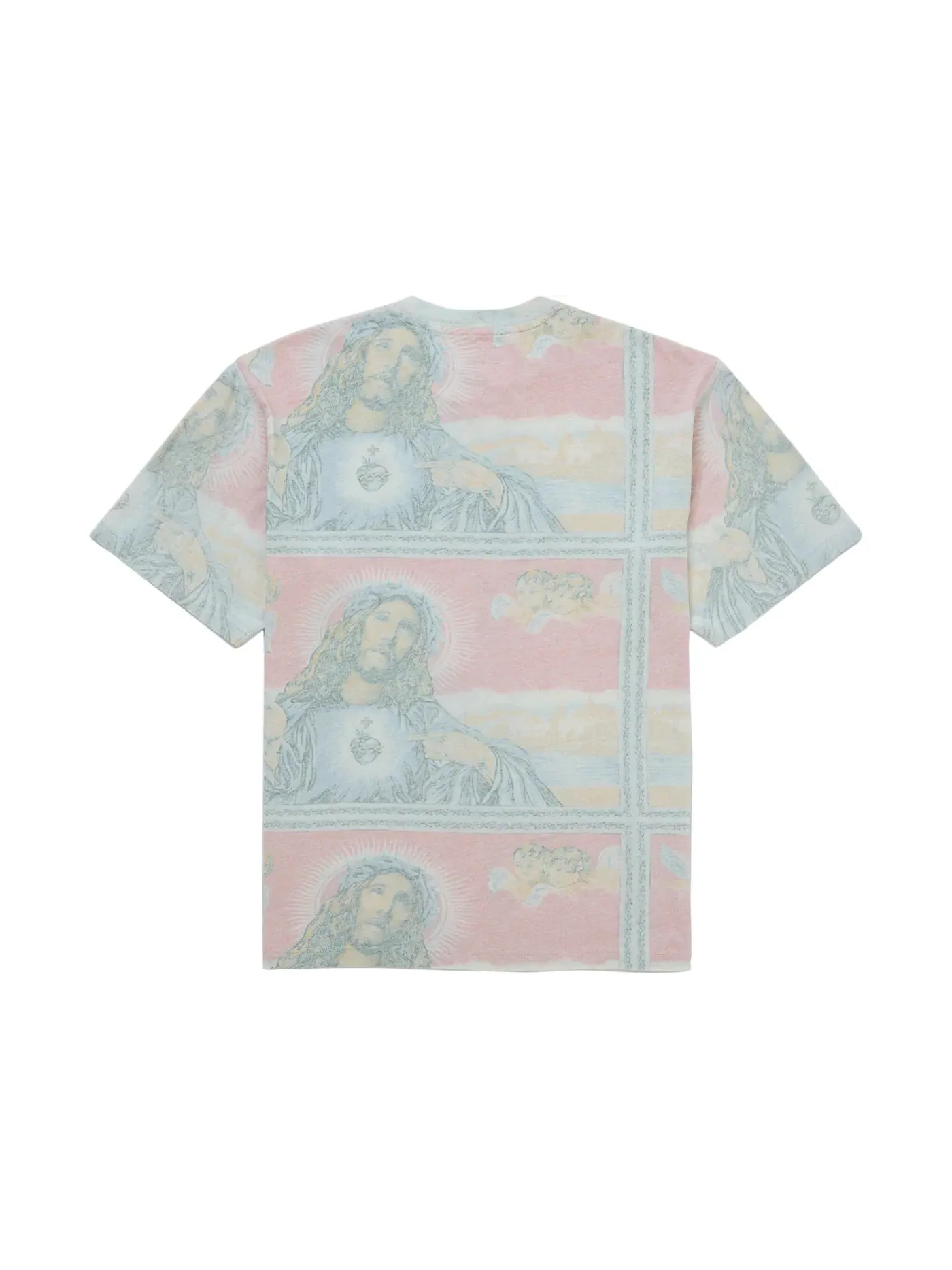 Мужская футболка с принтом Jesus Supreme — изображение 2 из 2, мульти