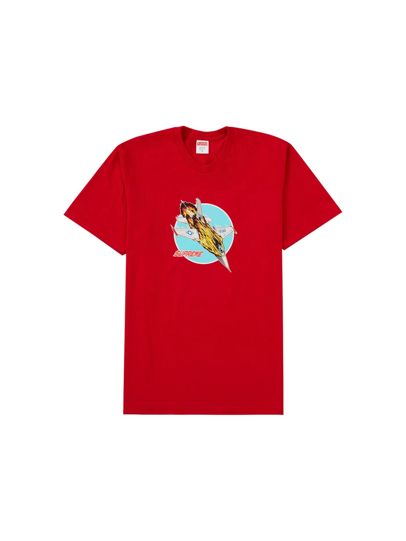 Мужская футболка с длинным рукавом Supreme Tee — изображение 1 из 1, красный