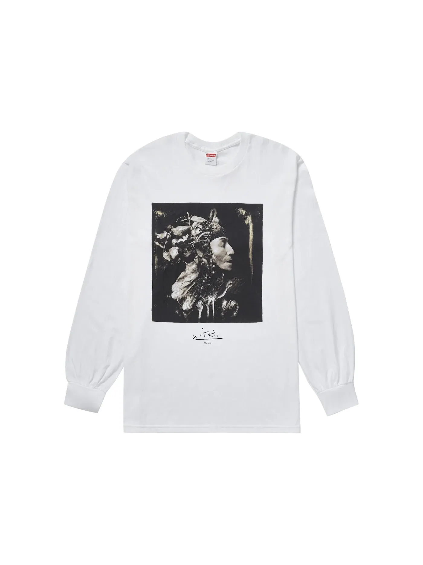 Мужская футболка с длинным рукавом Supreme L/S Tee — изображение 1 из 2, белый