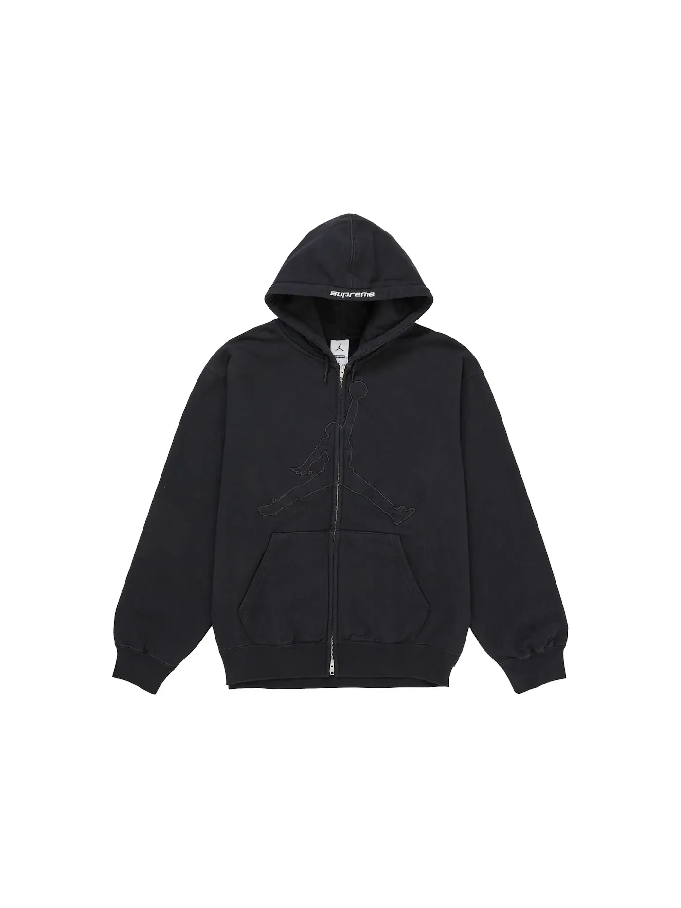 Мужская худи с принтом Supreme Sweatshirt (SS26) — изображение 1 из 1, черный