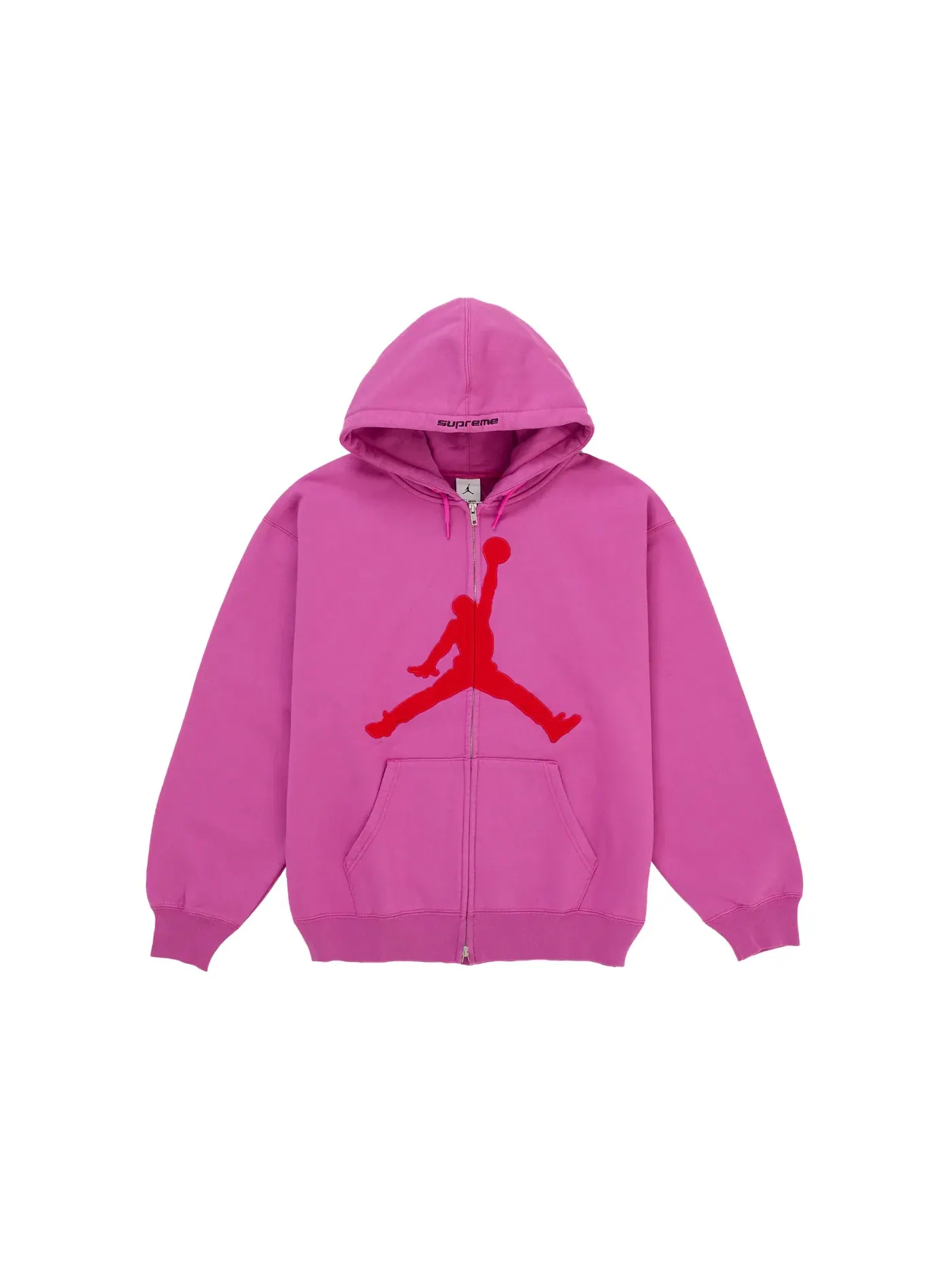 Мужской худи с длинным рукавом Supreme Sweatshirt (SS26) — изображение 1 из 2, розовый