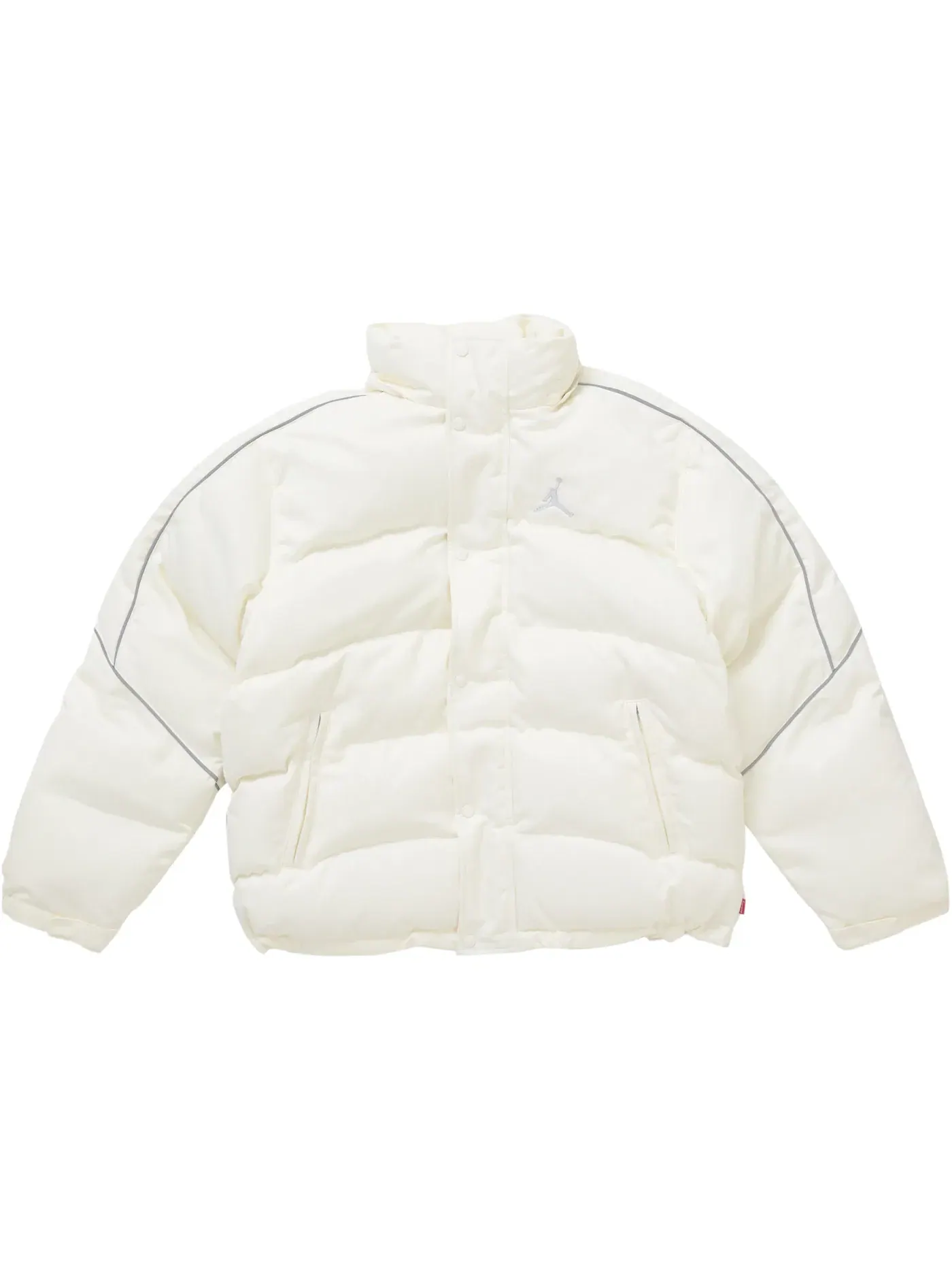 Мужская куртка-пуховик Supreme Jordan Puffer Jacket — изображение 2 из 5, белый
