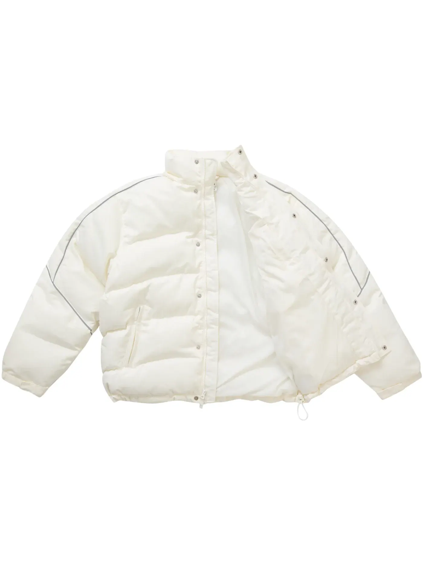 Мужская куртка-пуховик Supreme Jordan Puffer Jacket — изображение 3 из 5, белый