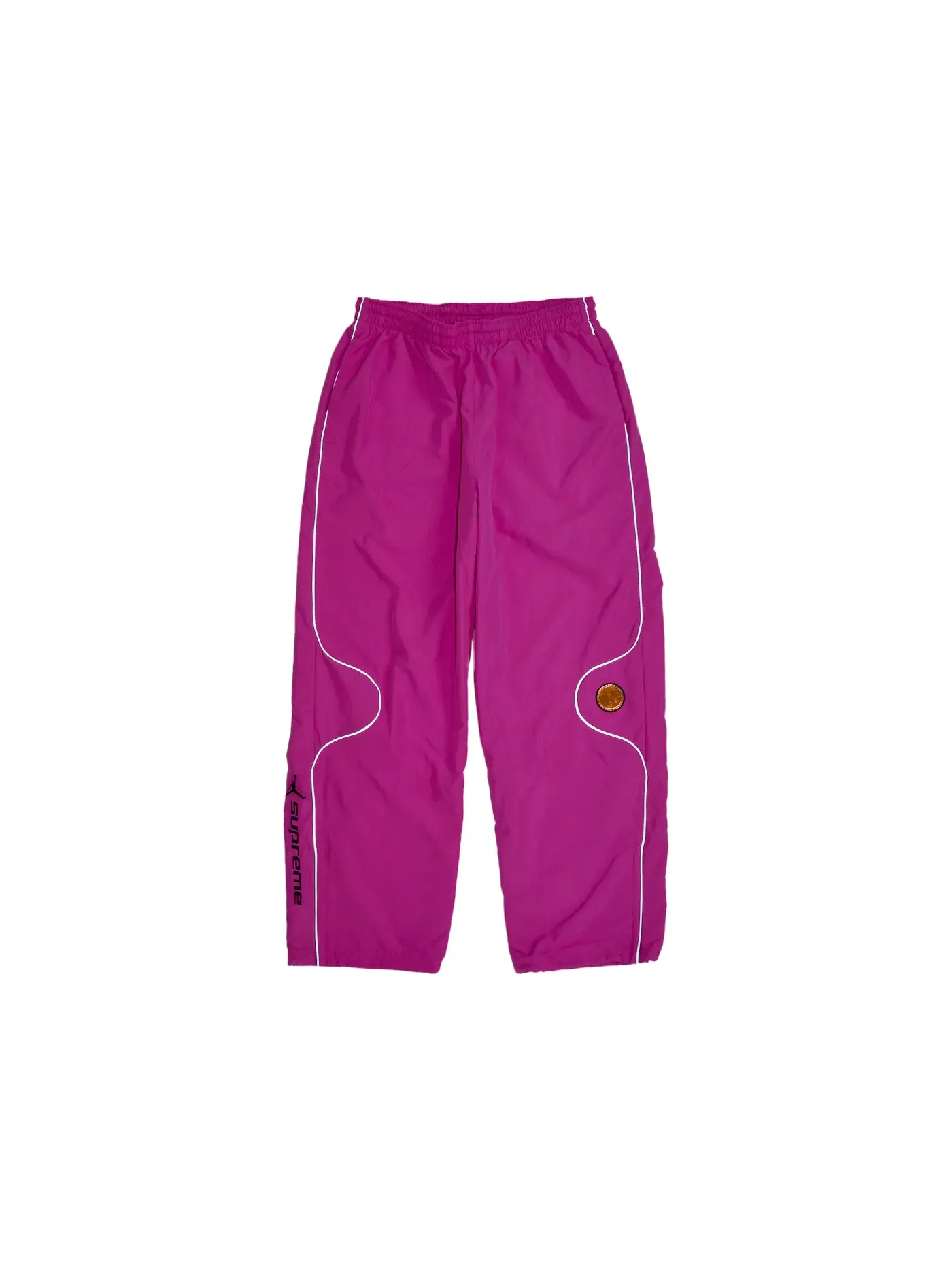 Мужские спортивные штаны Supreme Jordan Track Pant (SS26) — изображение 3 из 3, розовый